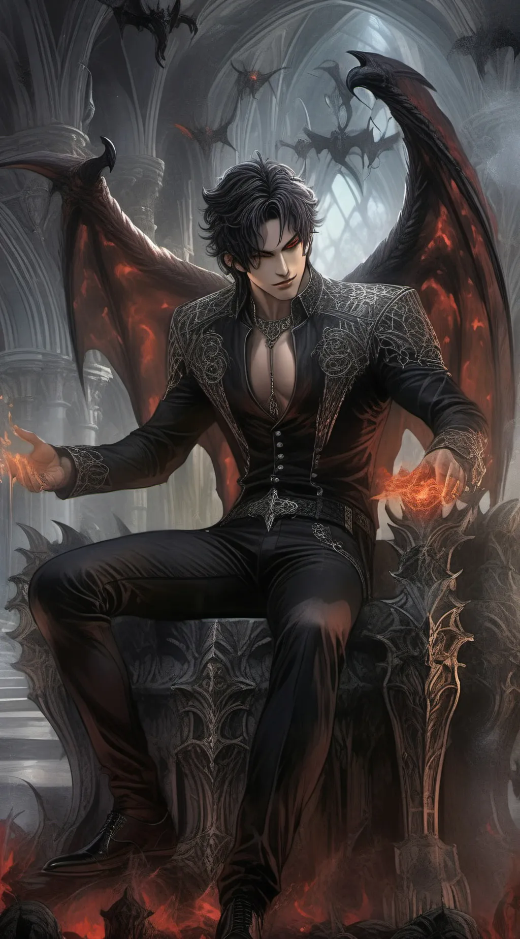 ai character: JT. background