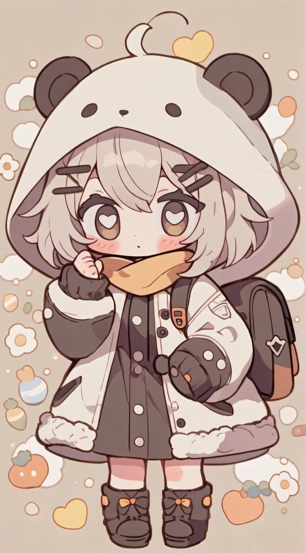 ai character: Fpe but......  background