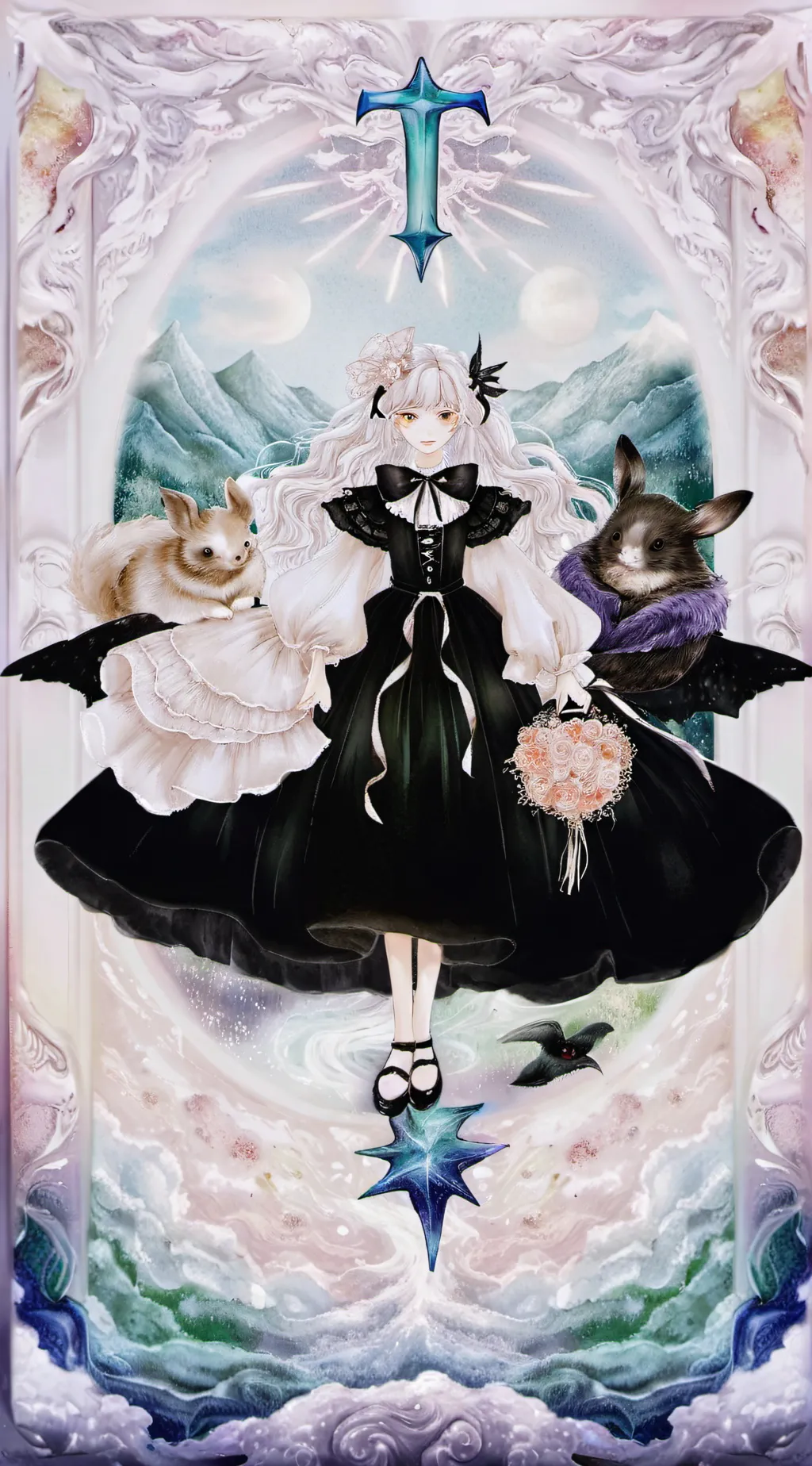 ai character: Theana the Enchant background