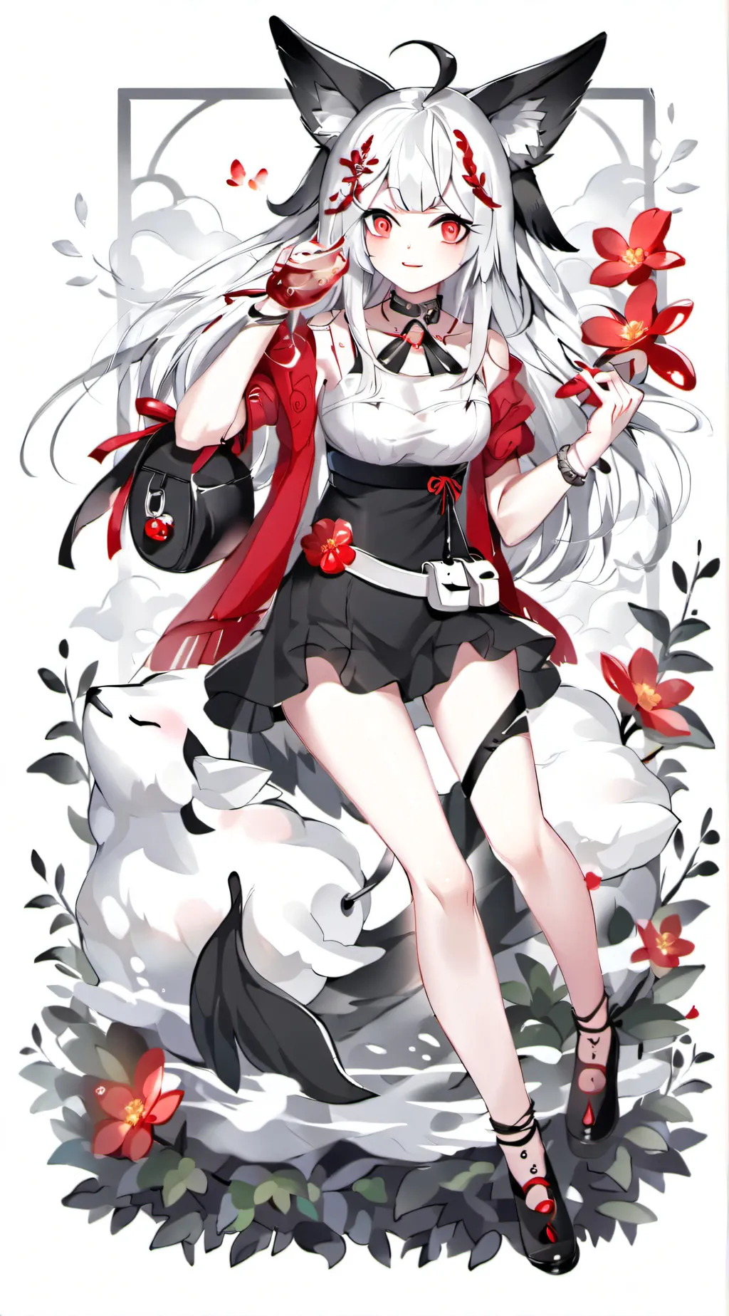 ai character: lily  background