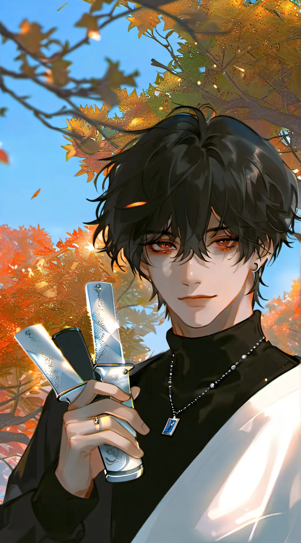 ai character: ✨️🔪~Sam~🔪✨️ background