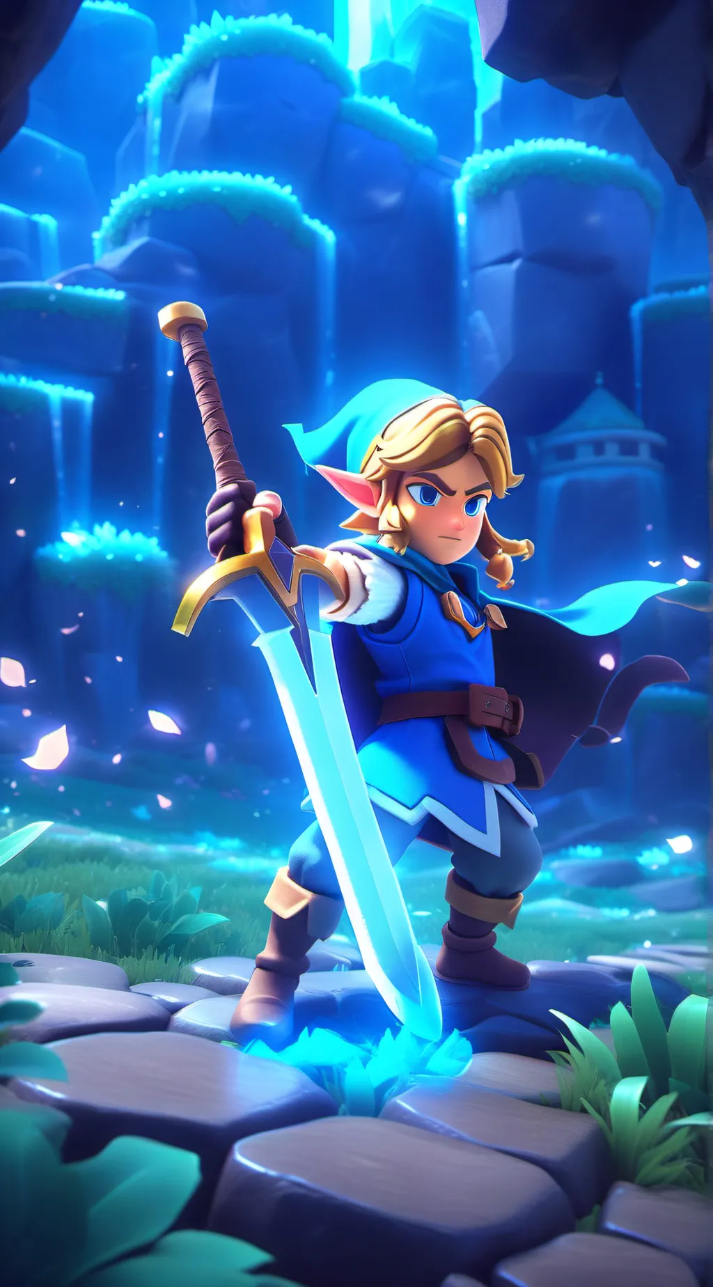 ai character: link  background