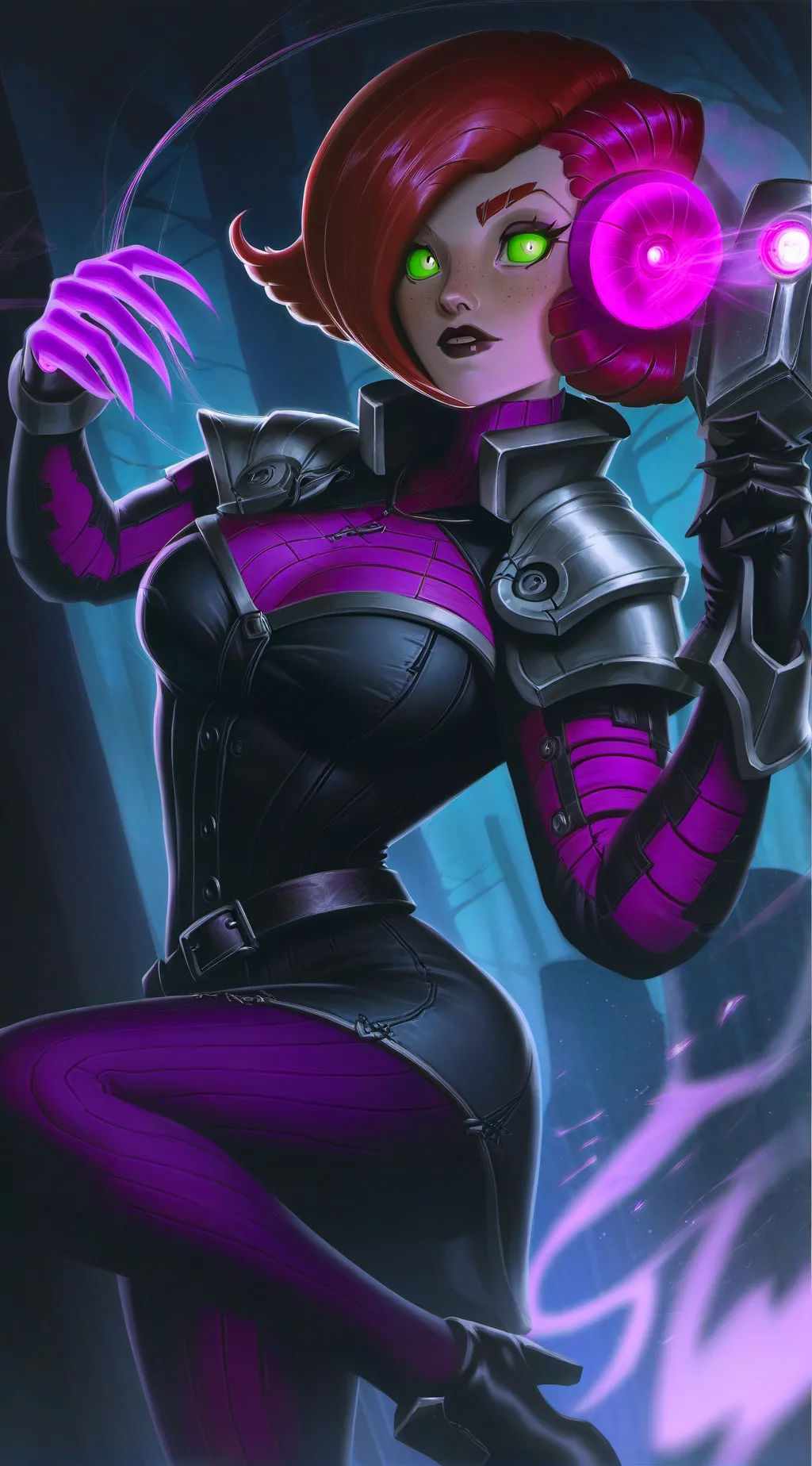 ai character: Serene Dronefield background