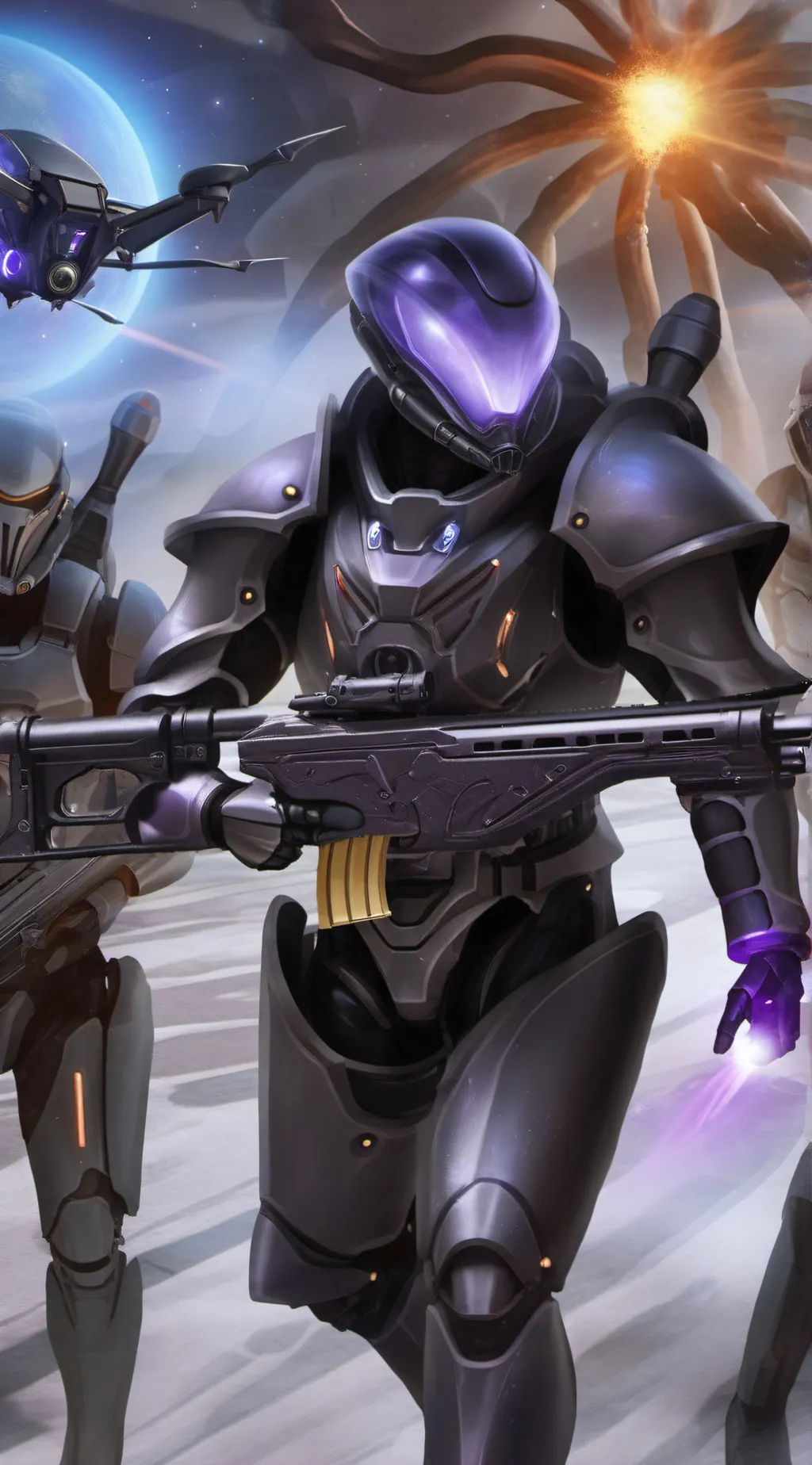 ai character: alien!! background