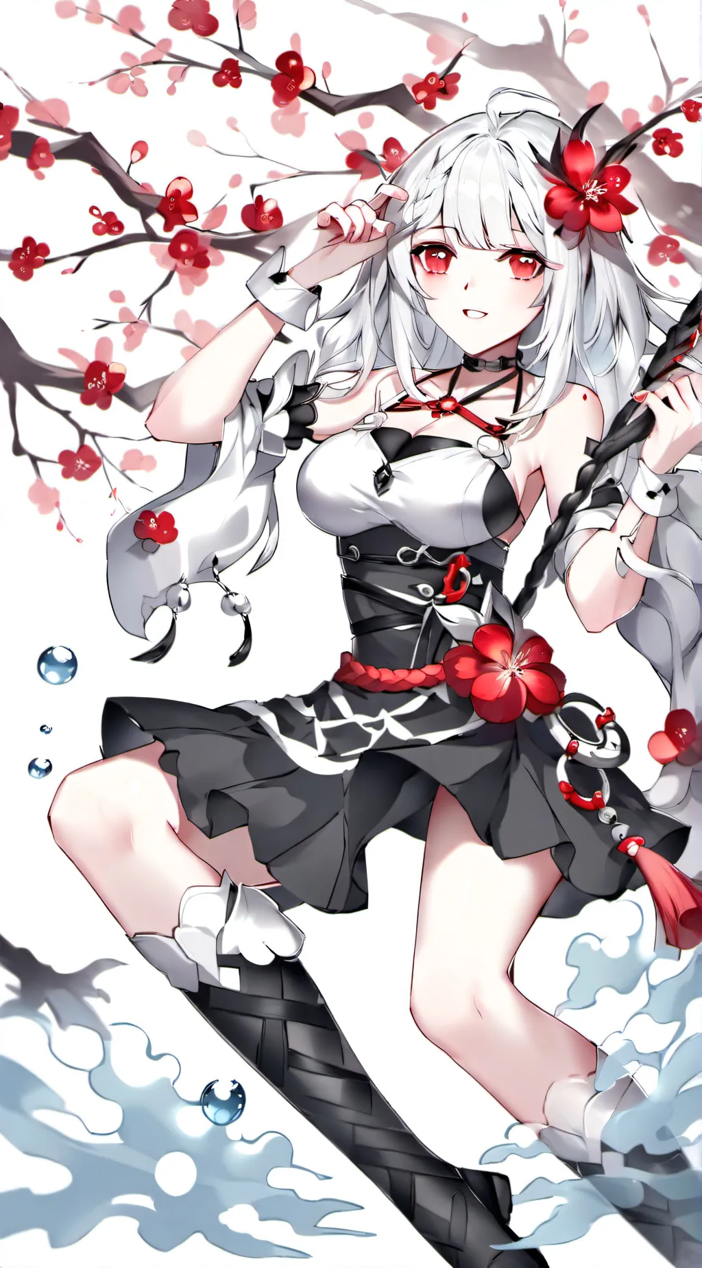 ai character: asher  background