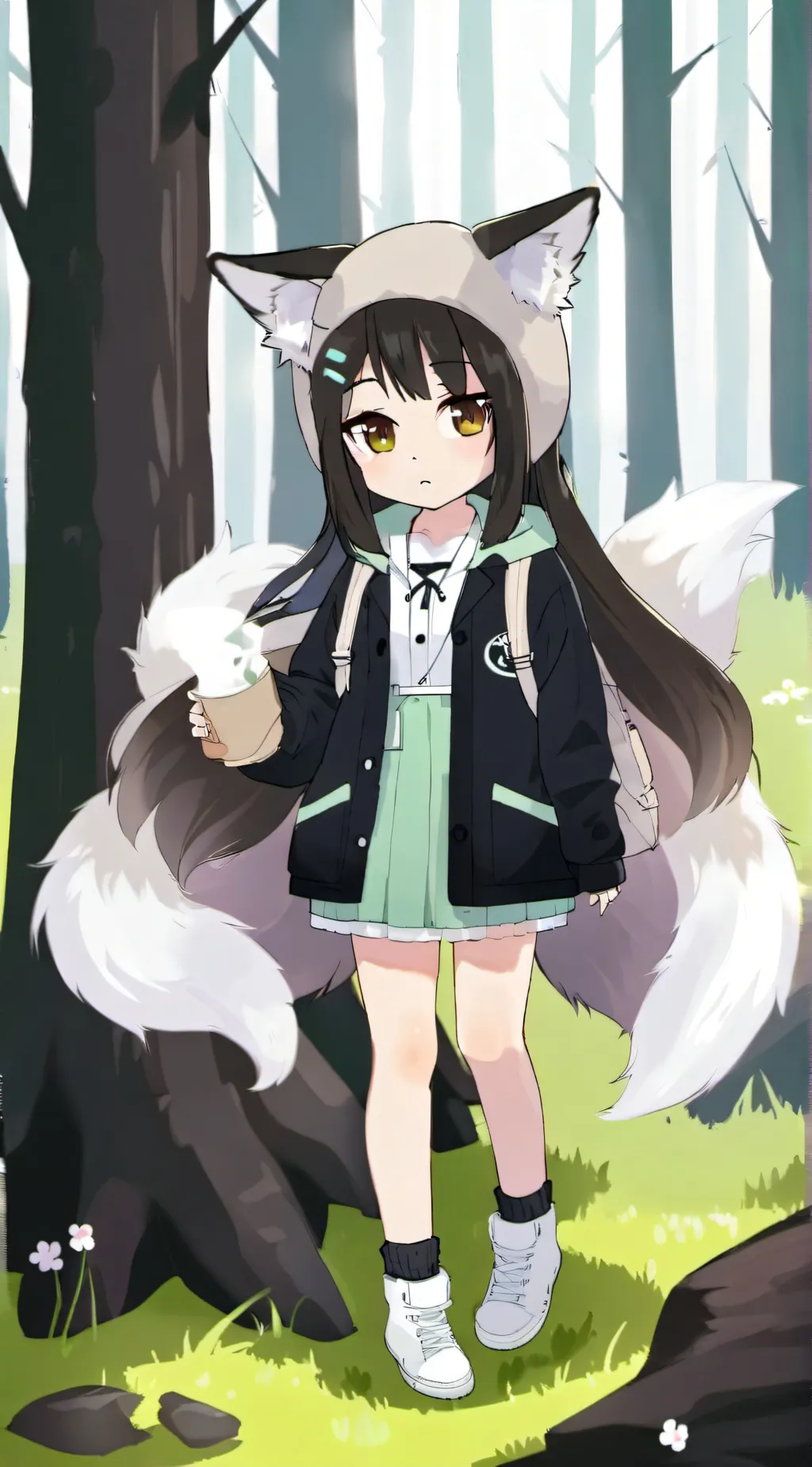 ai character: Me background