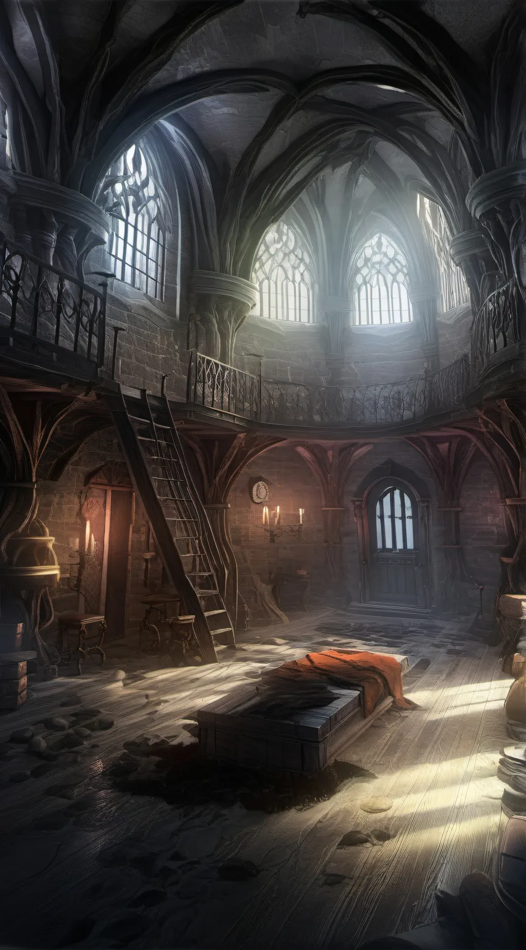 ai character: purple guy background