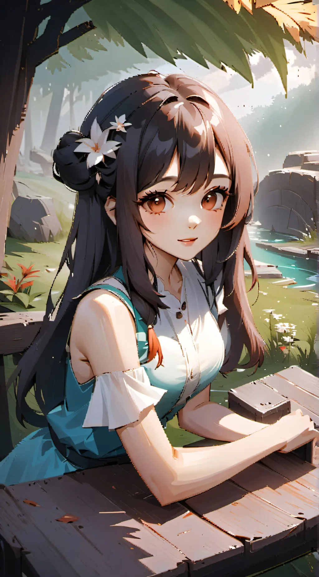 ai character: Babysitter  background