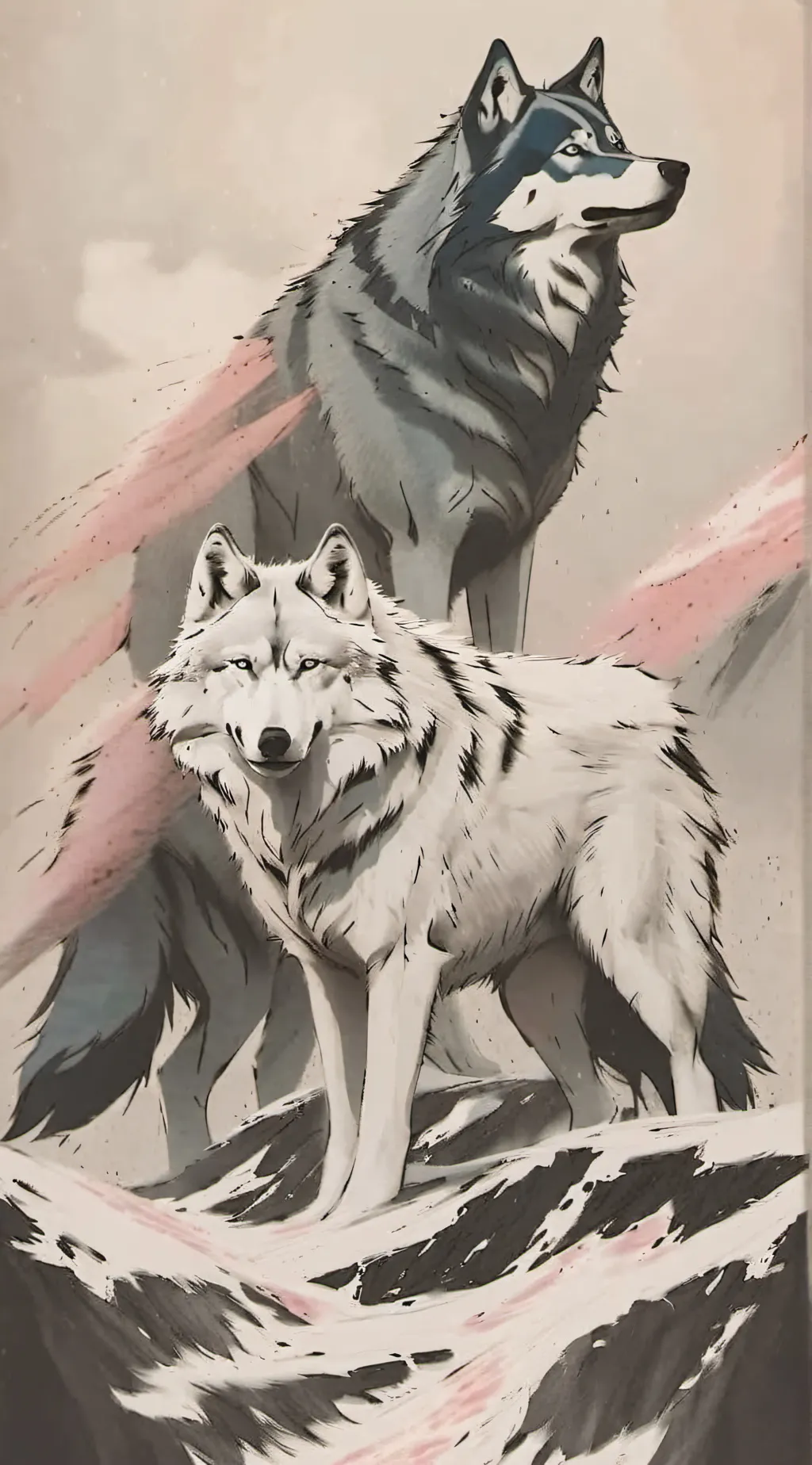 ai character: Kai&Moon background