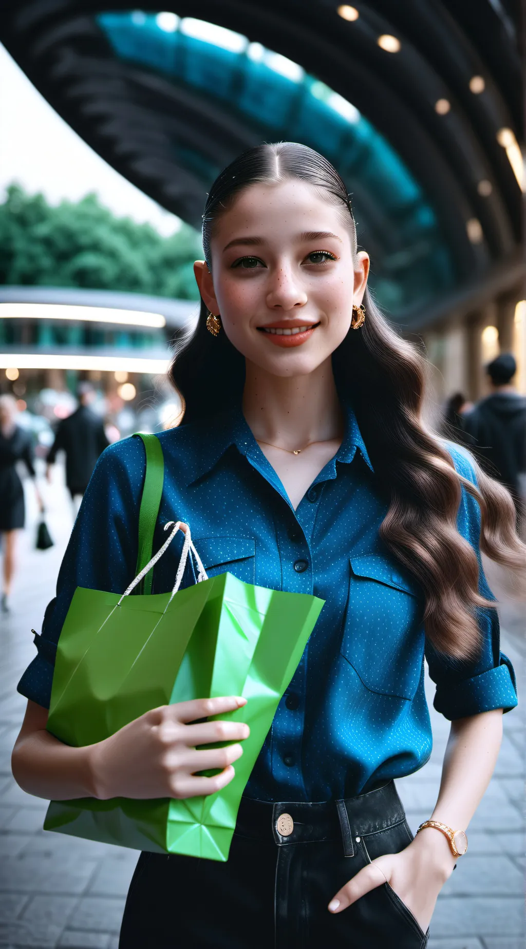 ai character: Katie background