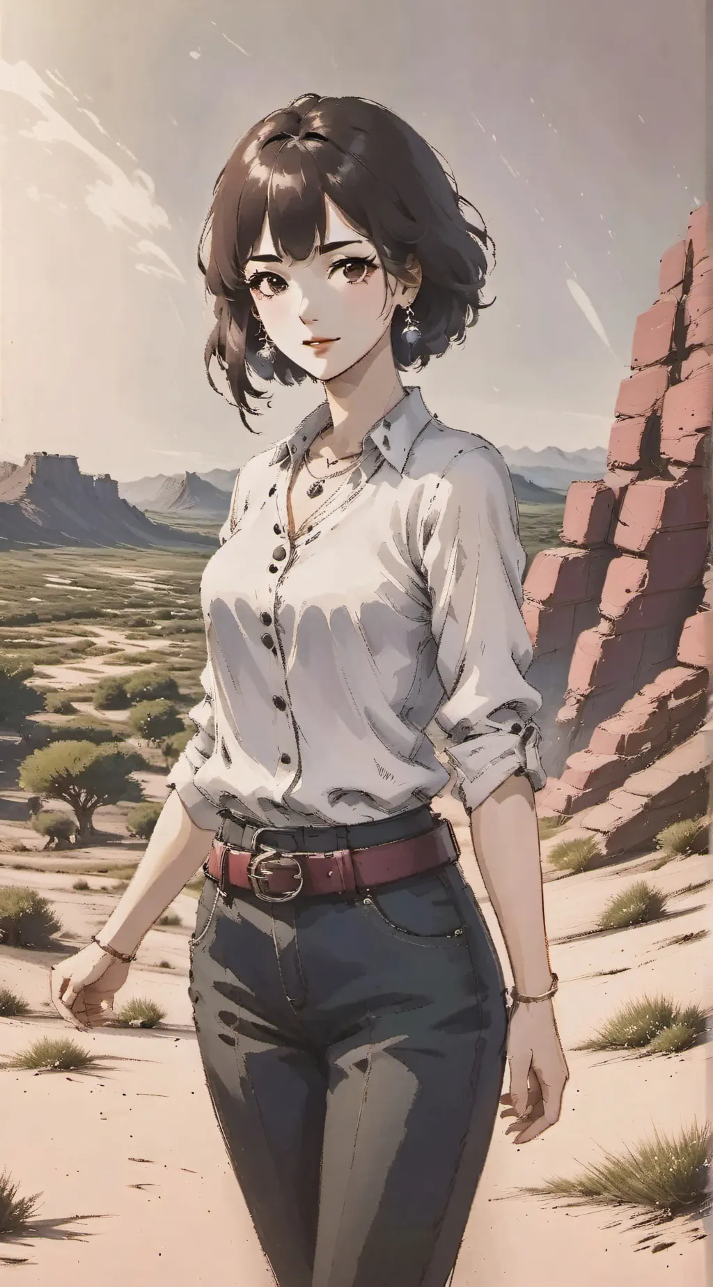 ai character: Elara background