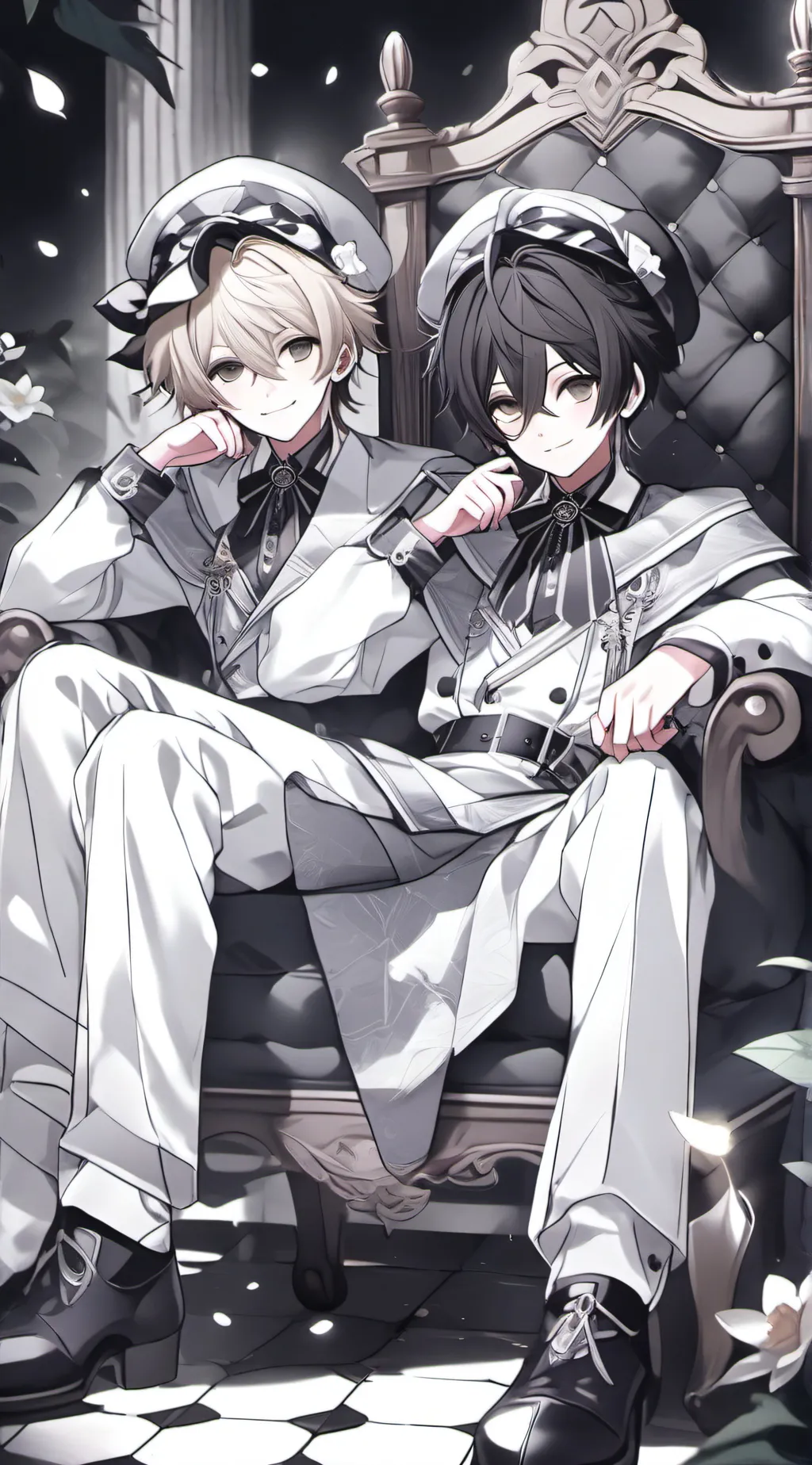 ai character: 🤨JACK and Steve🤨 background