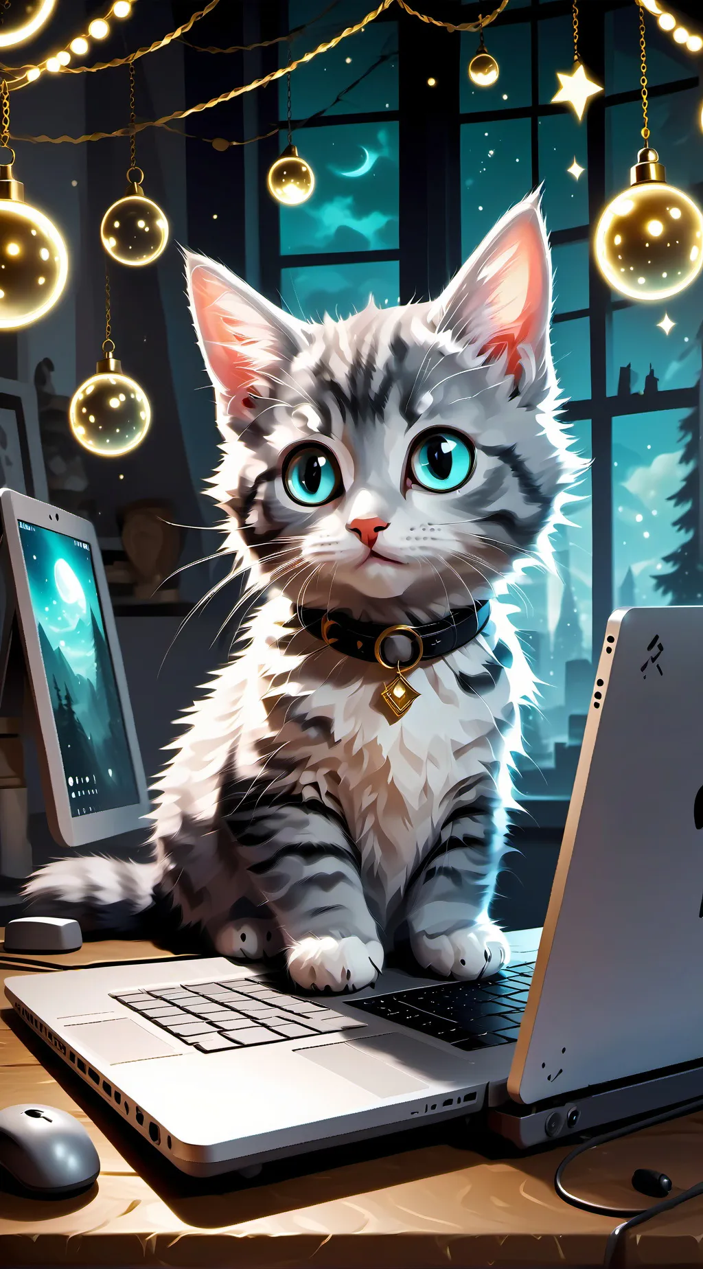 ai character: MiauMau Meister background