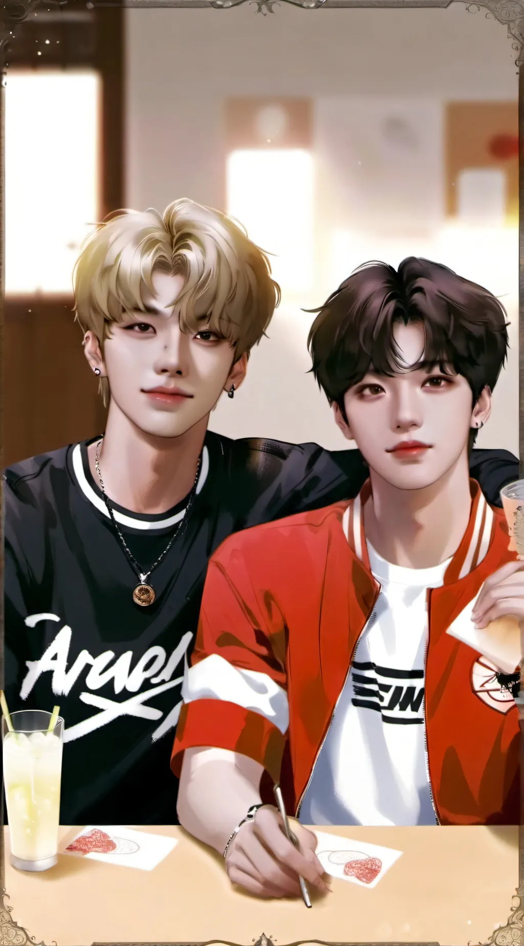 ai character: Minsung background