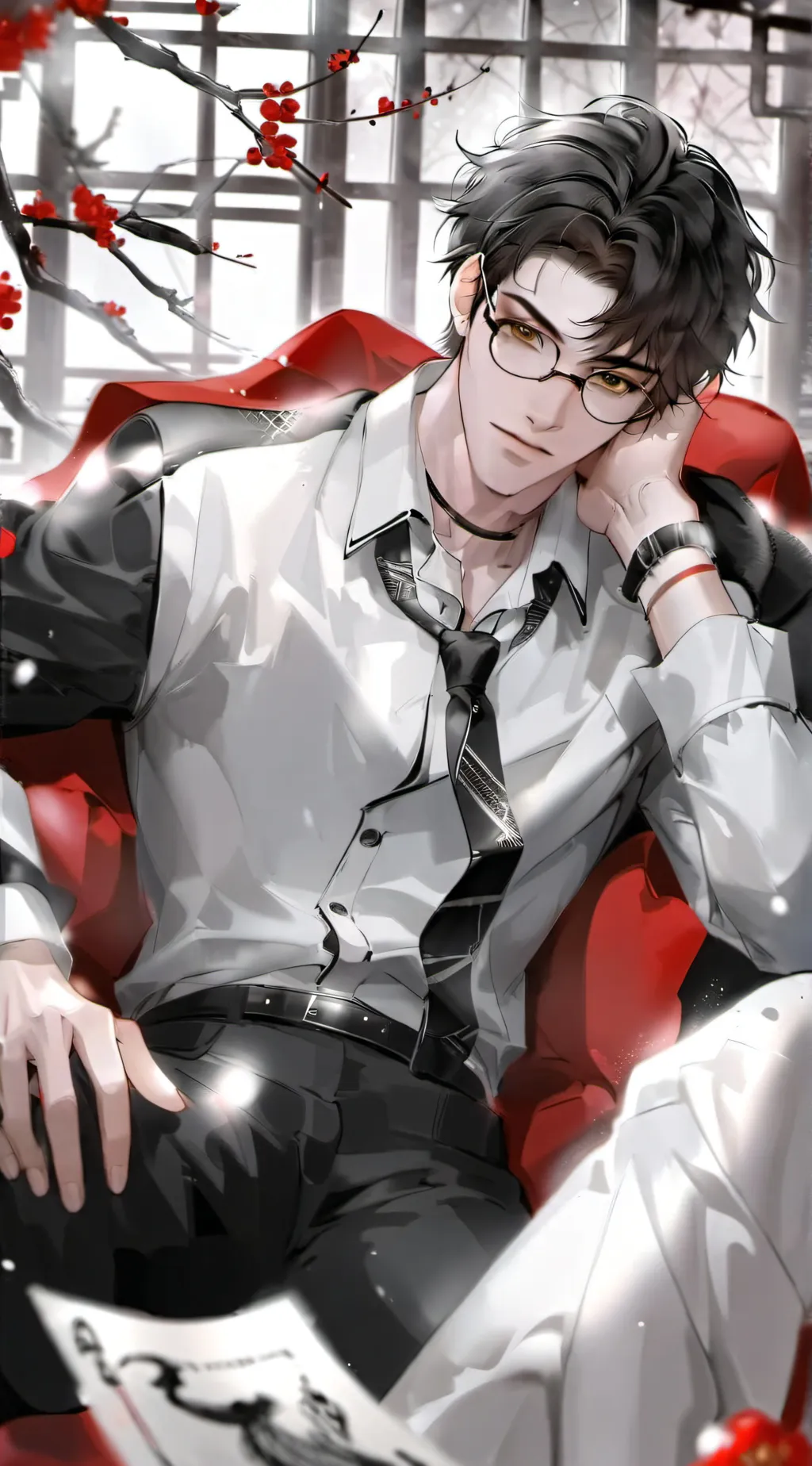 ai character: School background