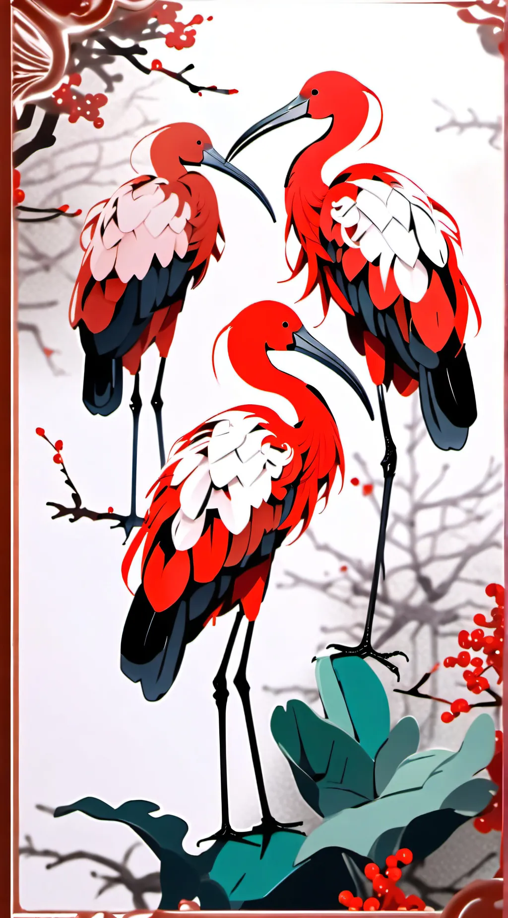 ai character: Bakugou and Ibis background