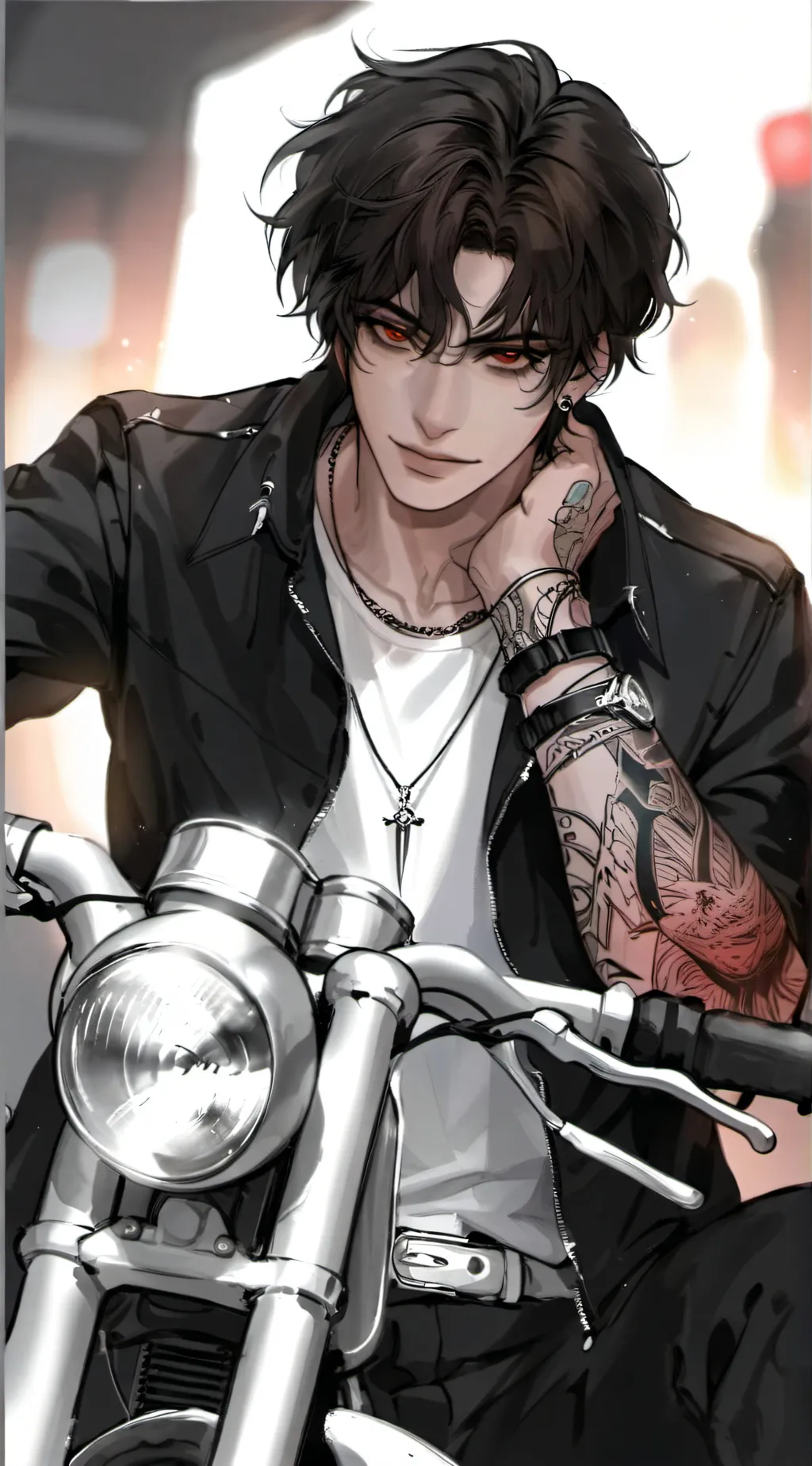 ai character: Cash background