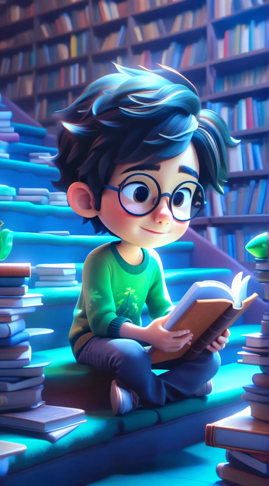 ai character: Stupid Kid  background