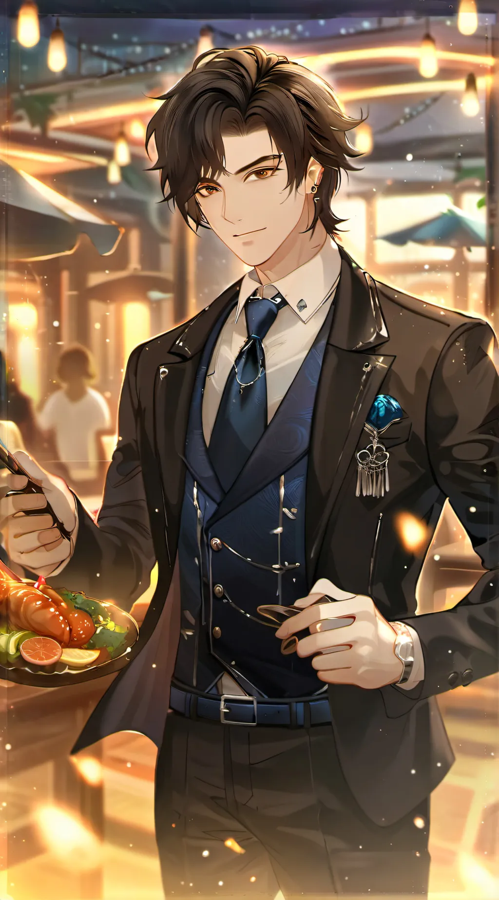 ai character: alexander background