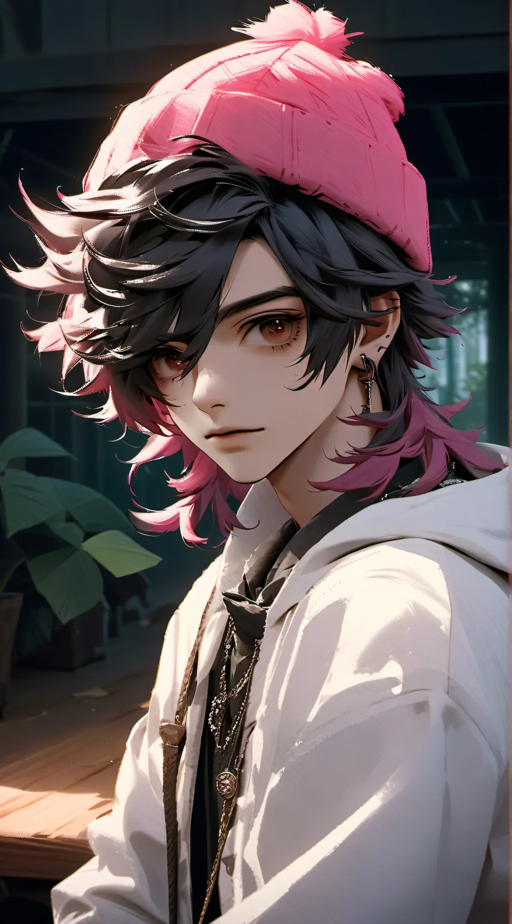 ai character: Chester background