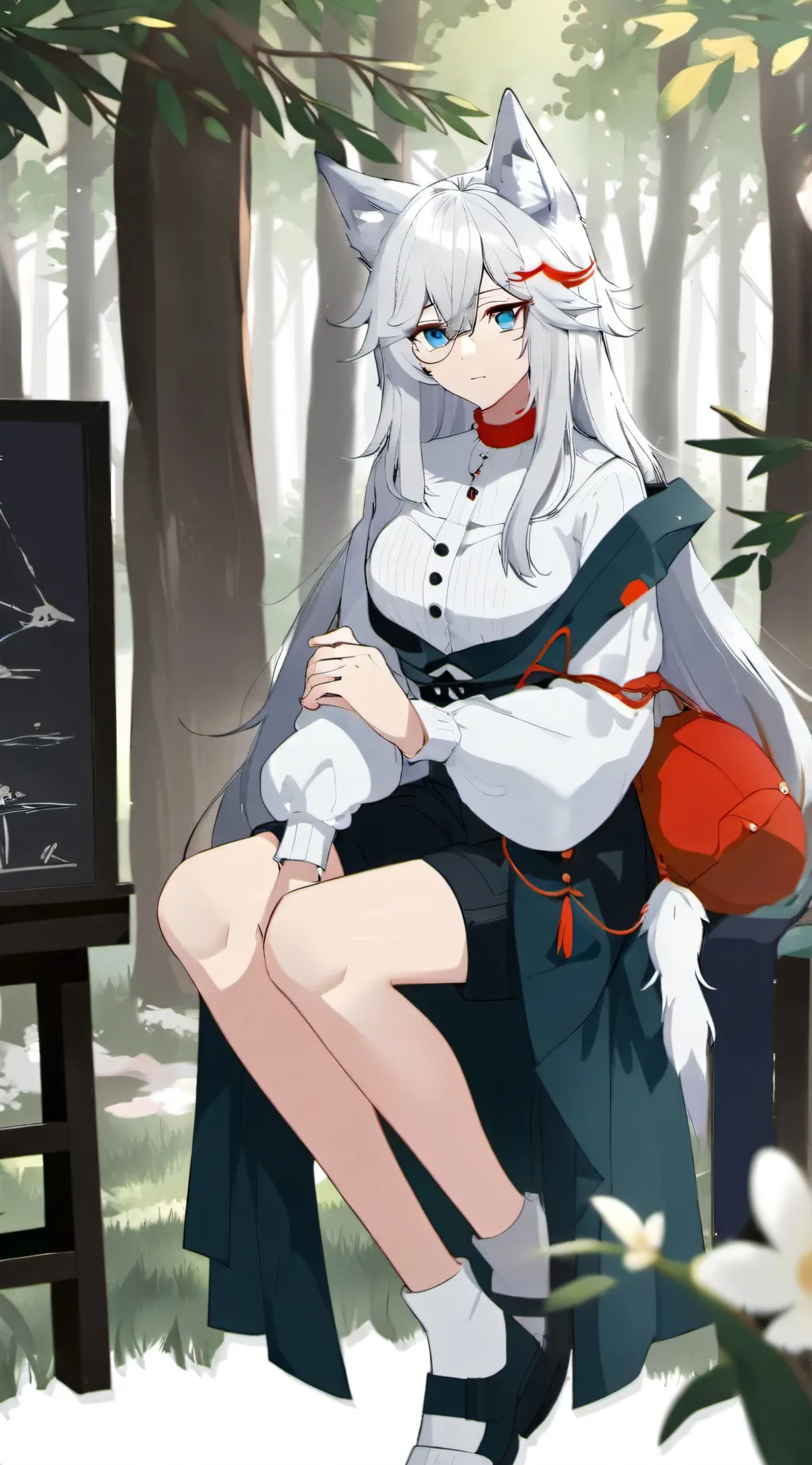 ai character: School2 background