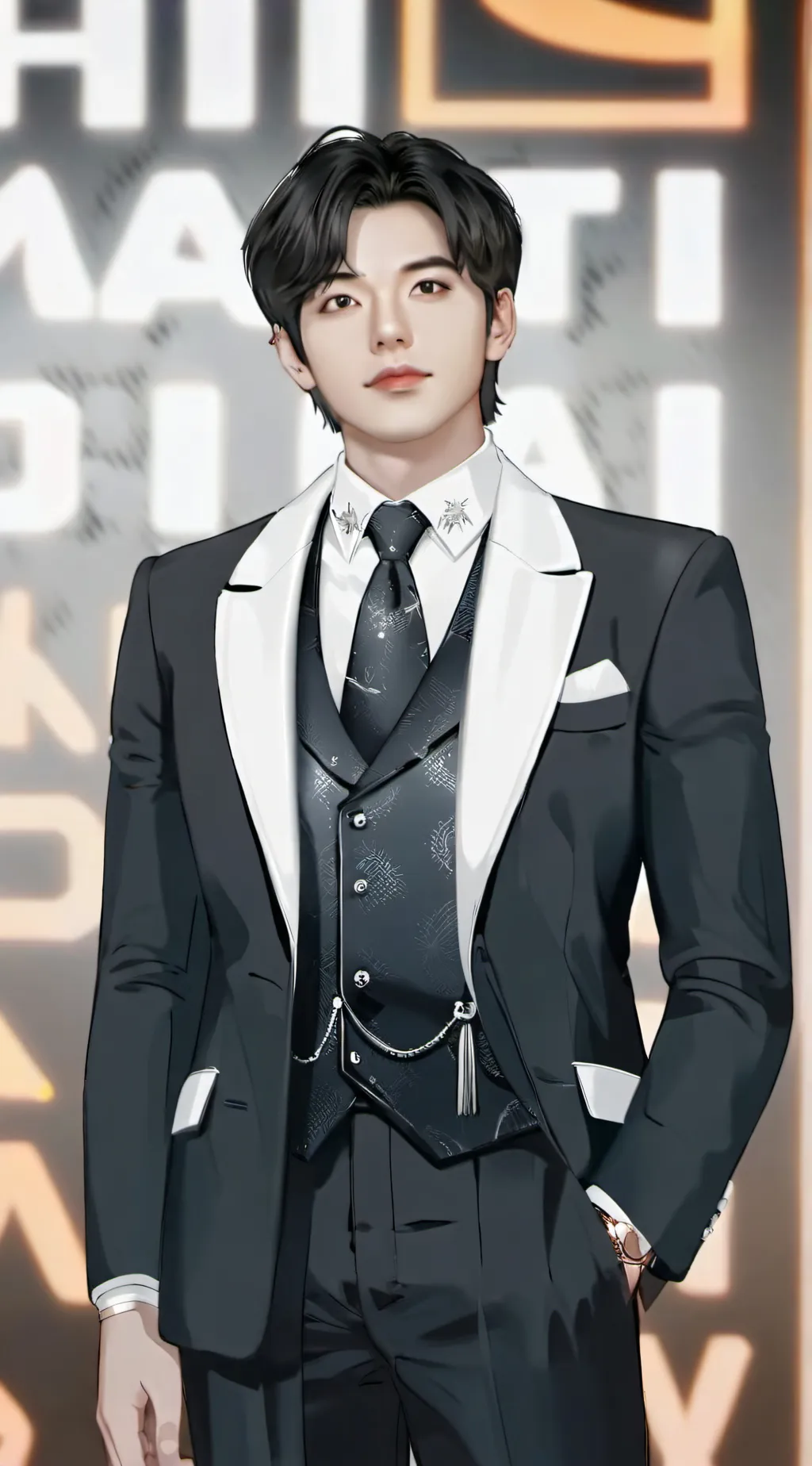 ai character: Taehyung background