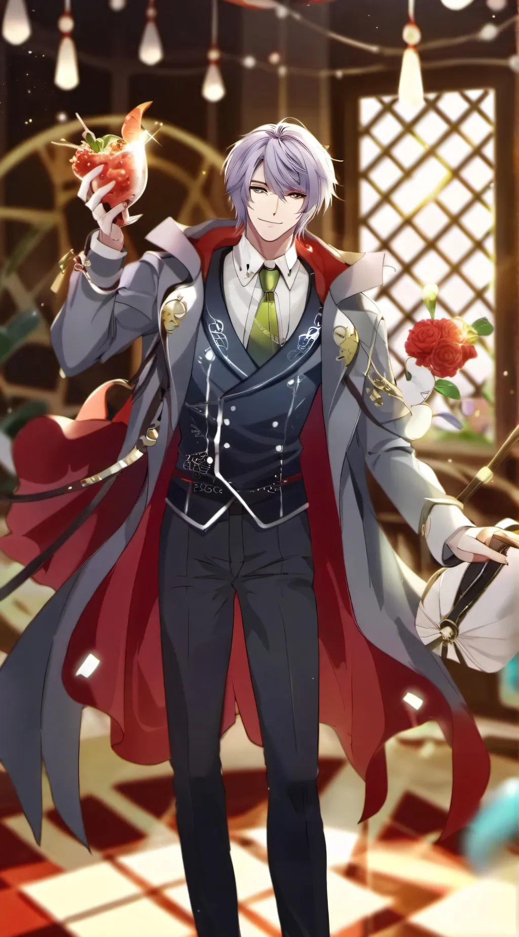 ai character: nice boy background