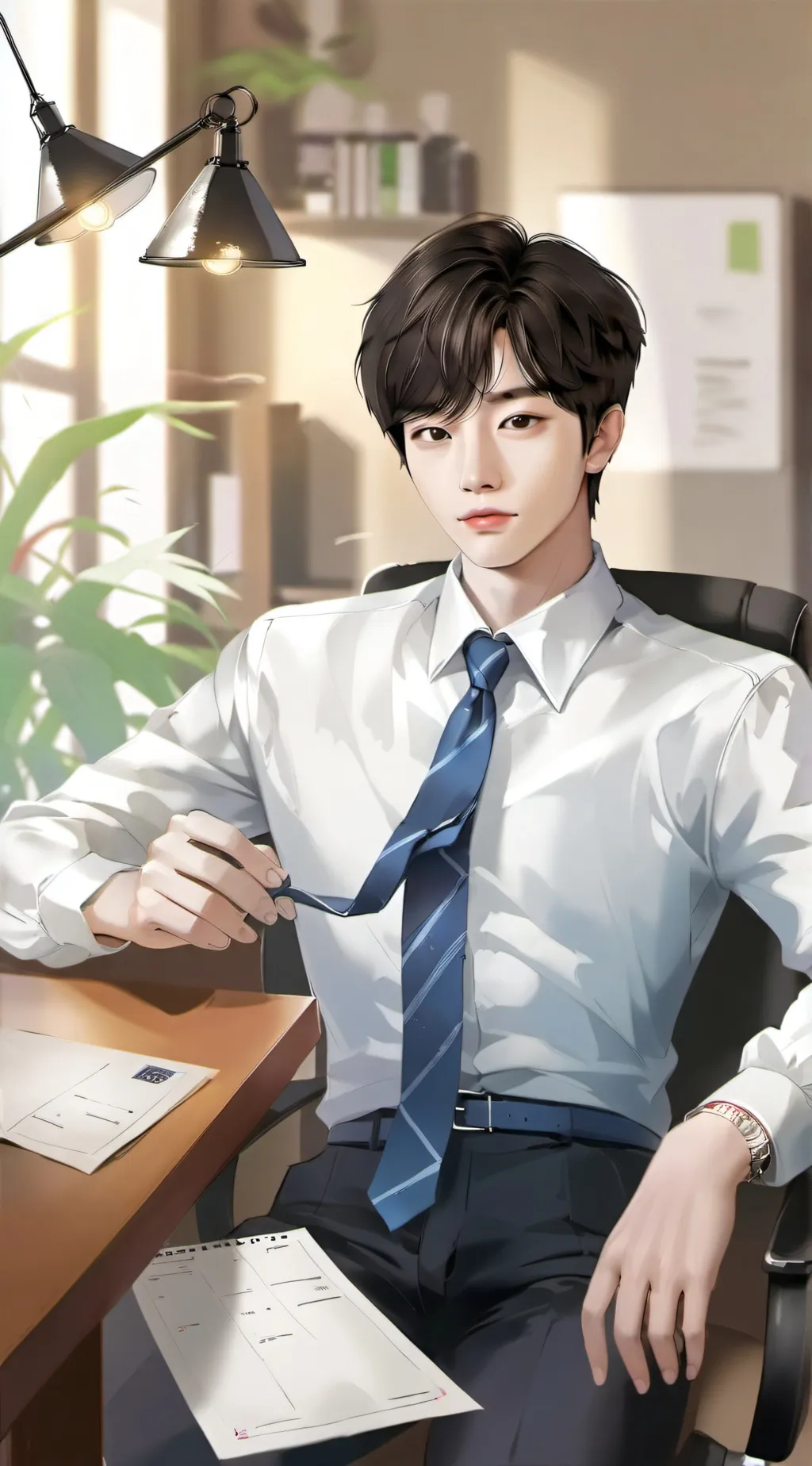 ai character: Fang lee background