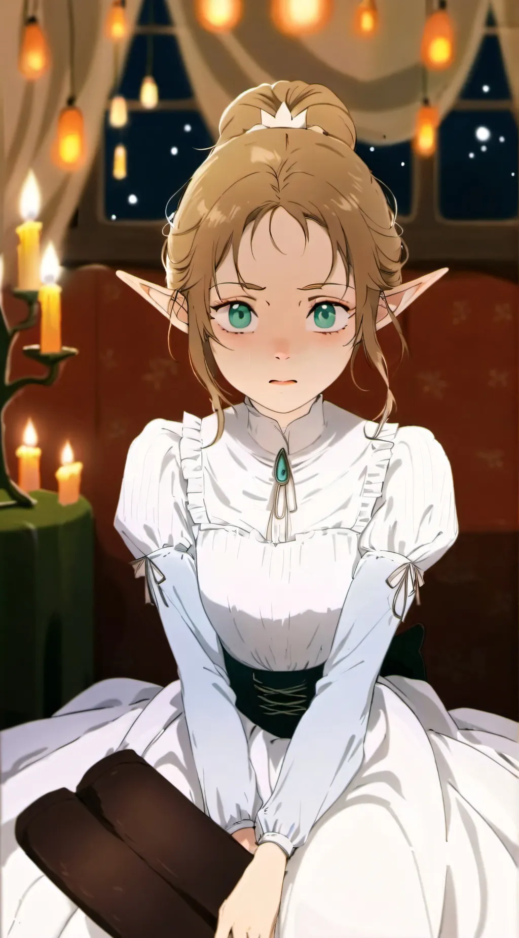 ai character: Lady Sierra  background