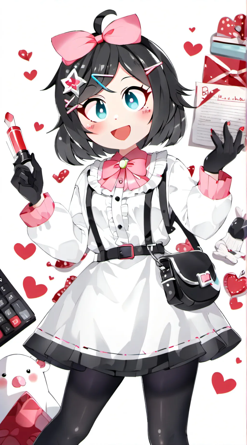 ai character: Miss circle Fpe background