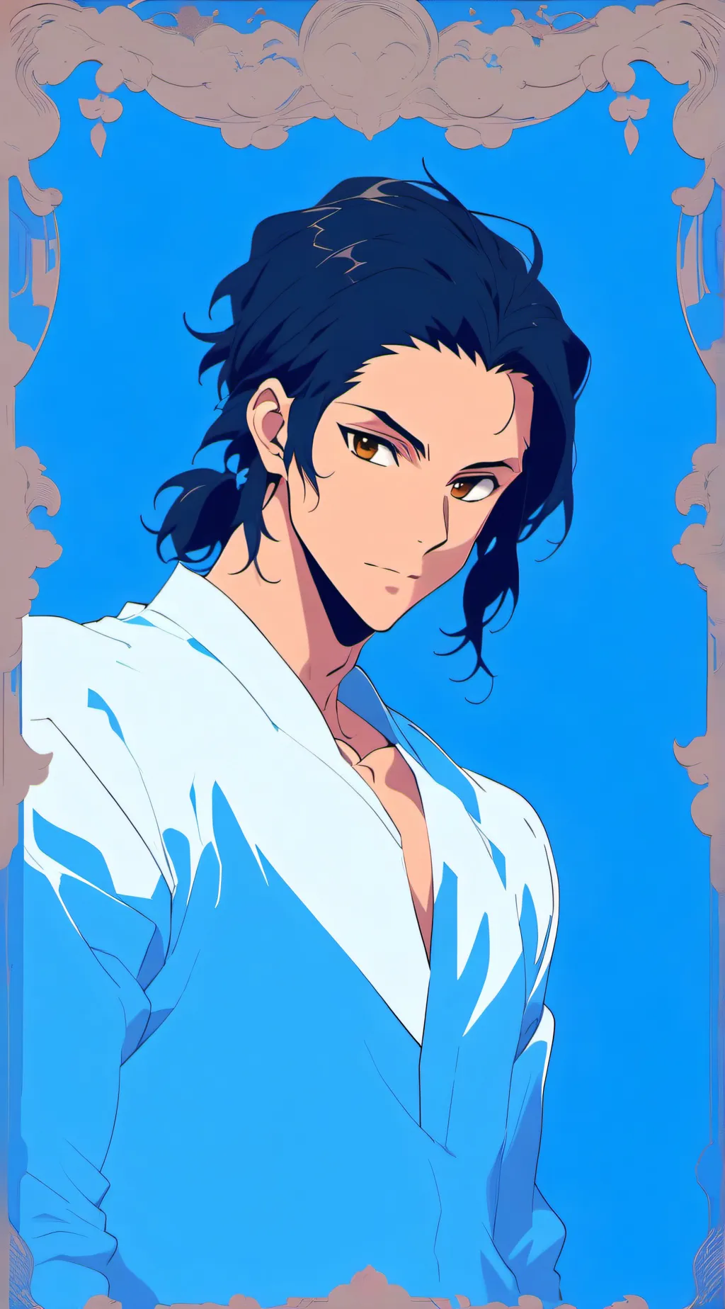 ai character: Hotaru Haganezuka background