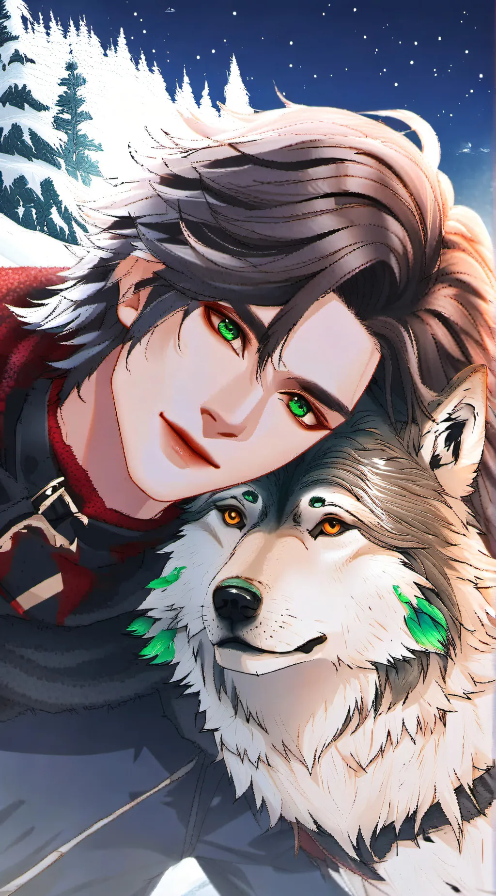 ai character: Alexander & Ethan background