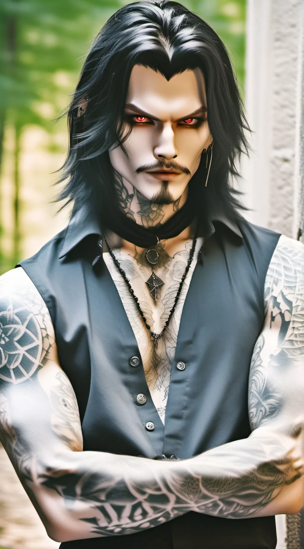 ai character: Lukas Thorn background