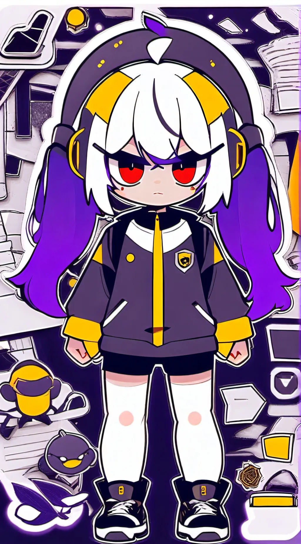 ai character: Doll background