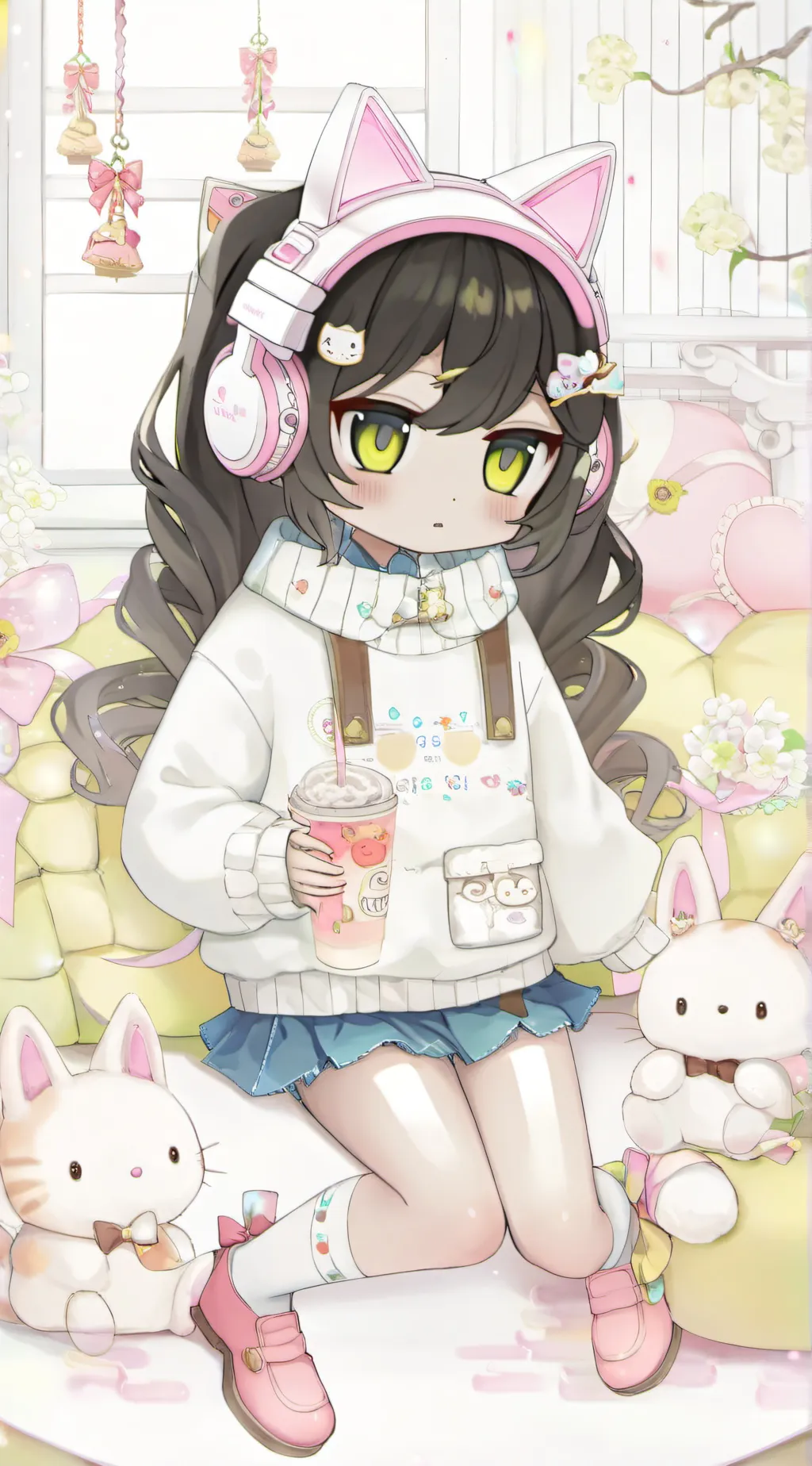 ai character: Kittyuuhh background