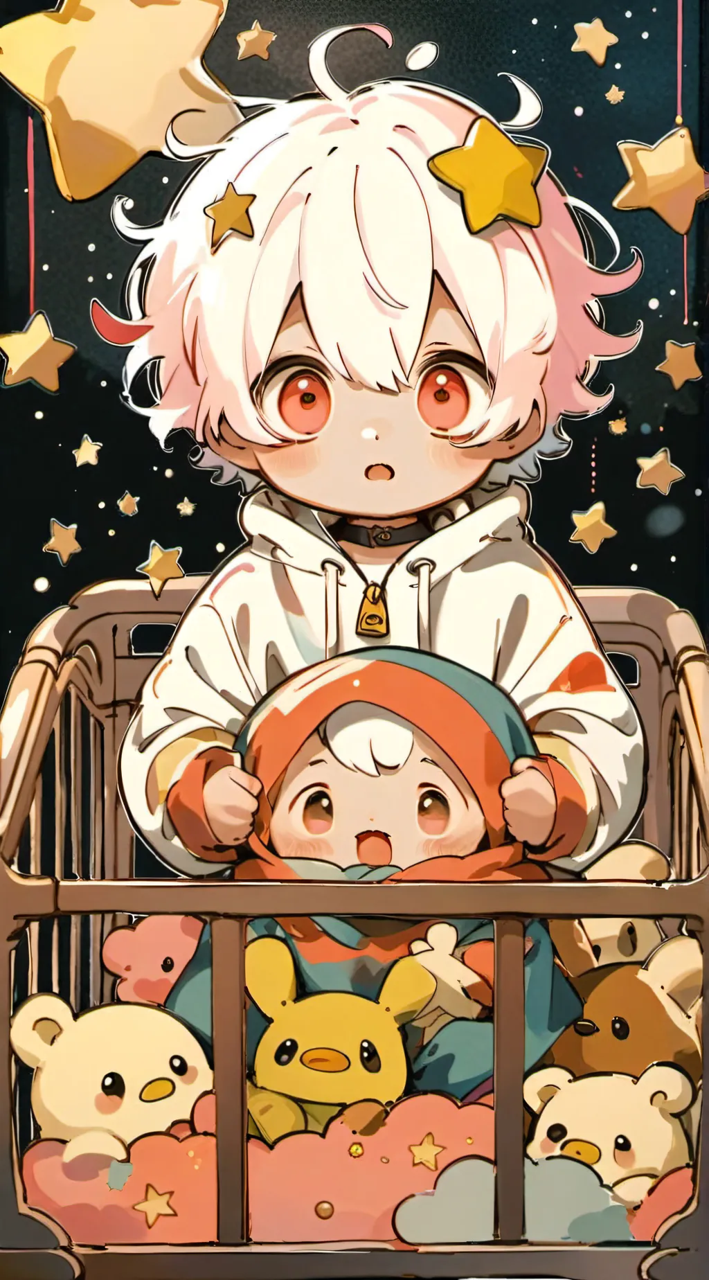 ai character: Baby  background