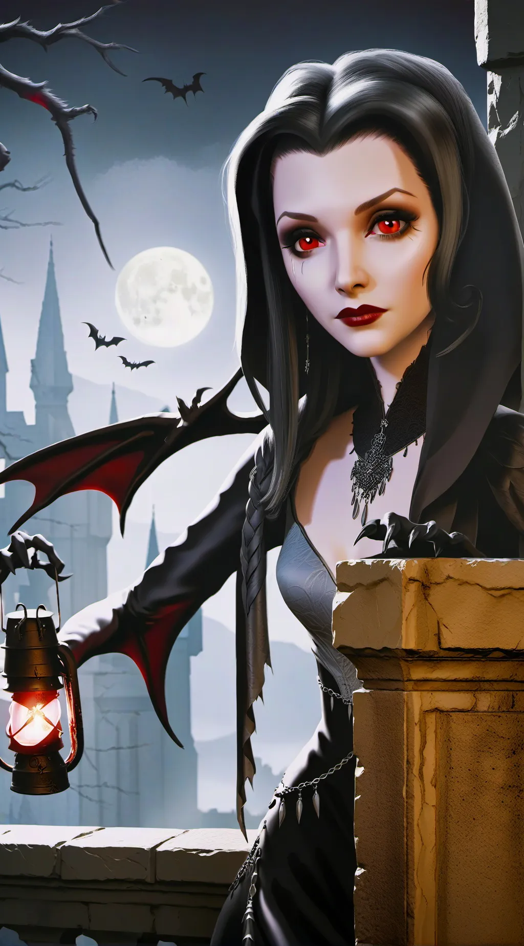 ai character: Jessica  background