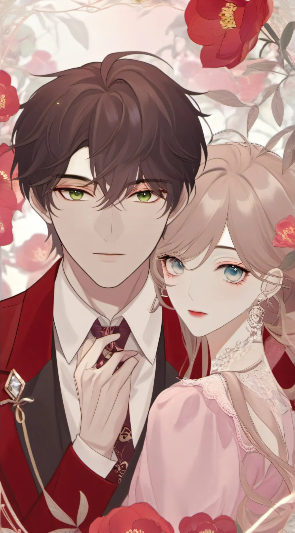 ai character: 💅asher💅 background