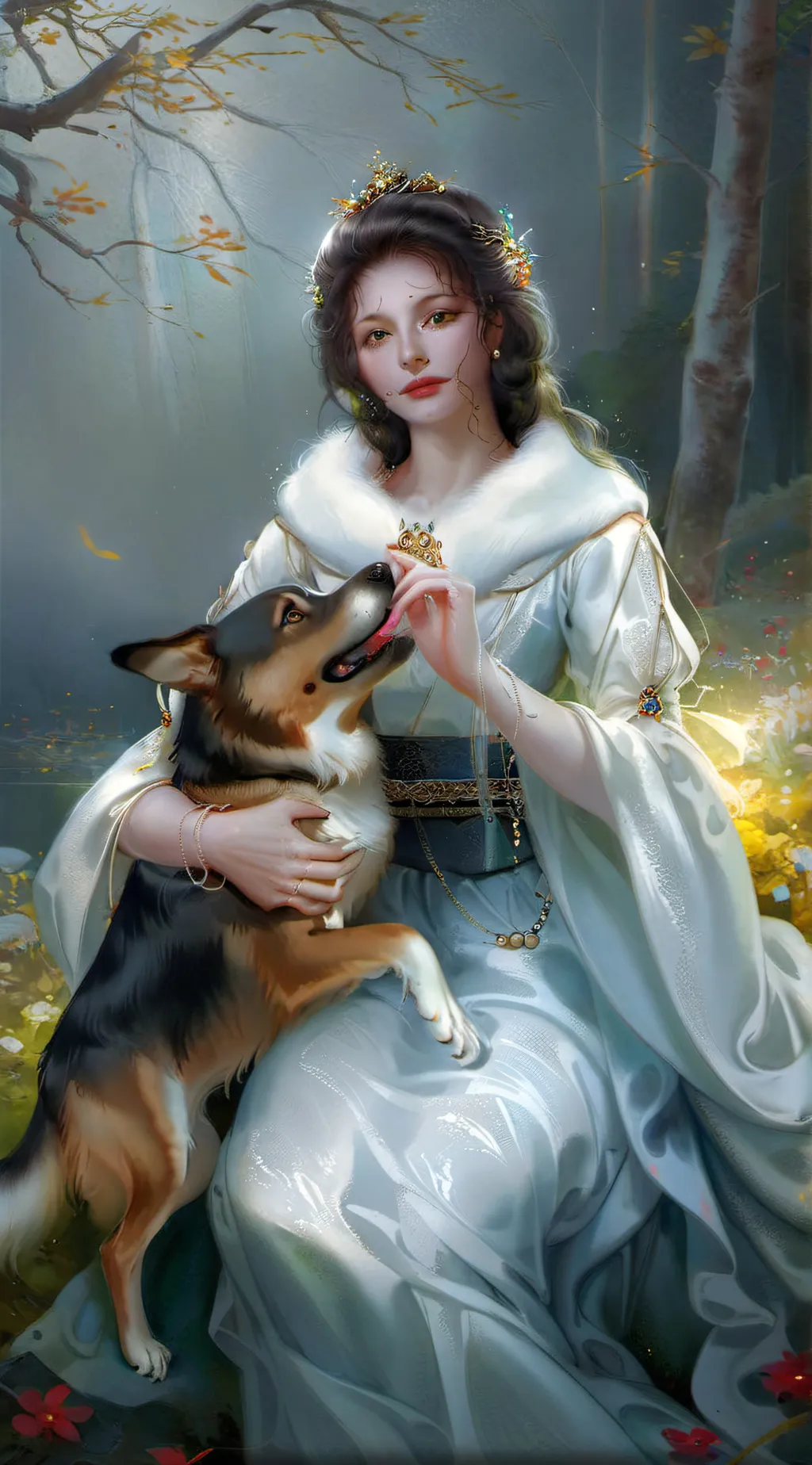 ai character: mha charger background