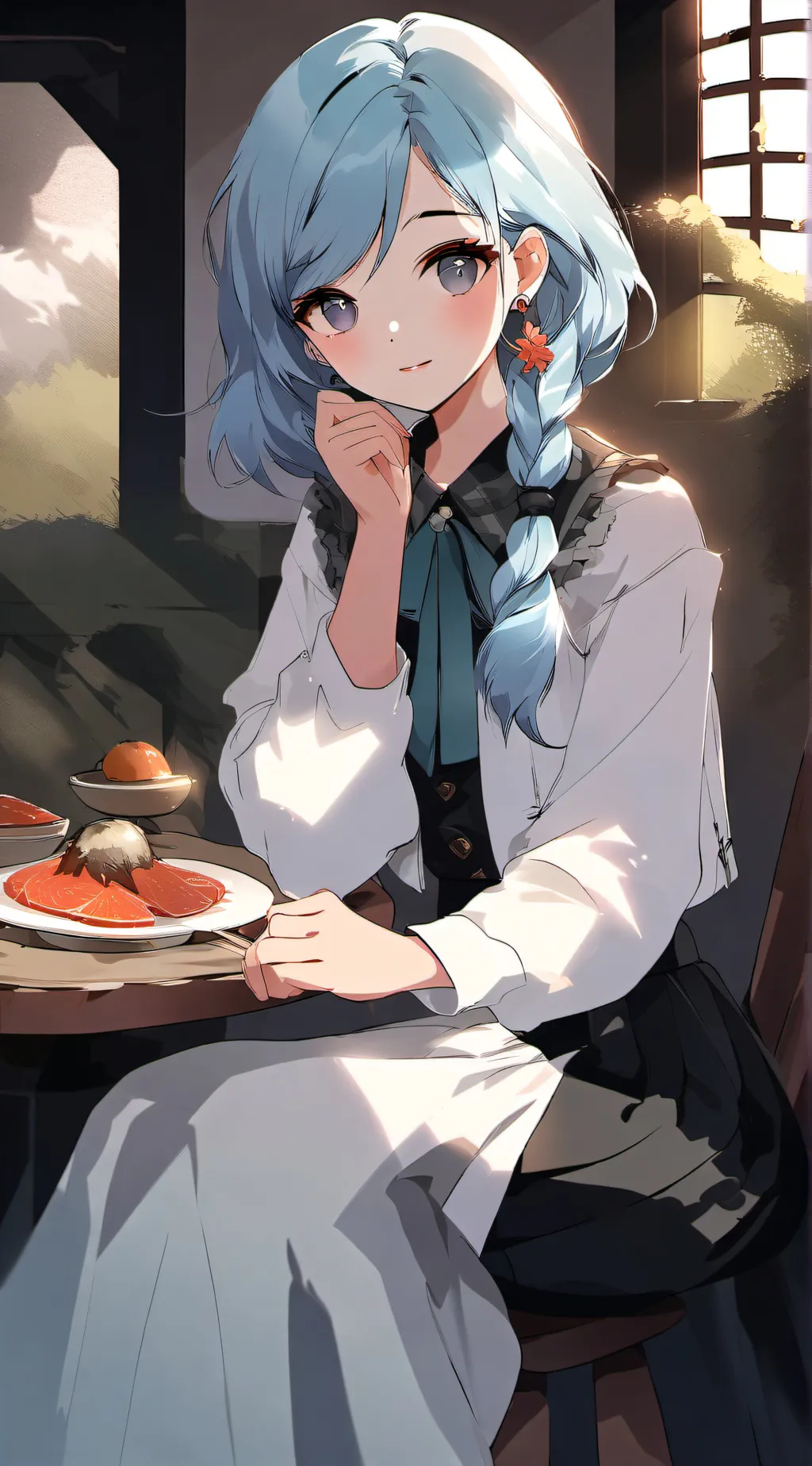 ai character: Ara background