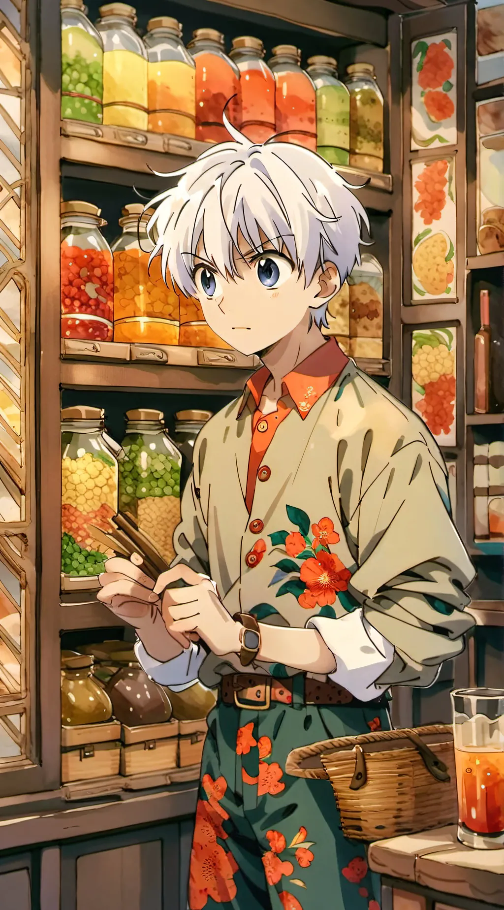 ai character: -Kai- background