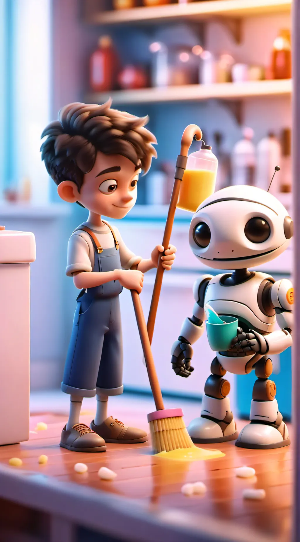 ai character: name it yourself  background