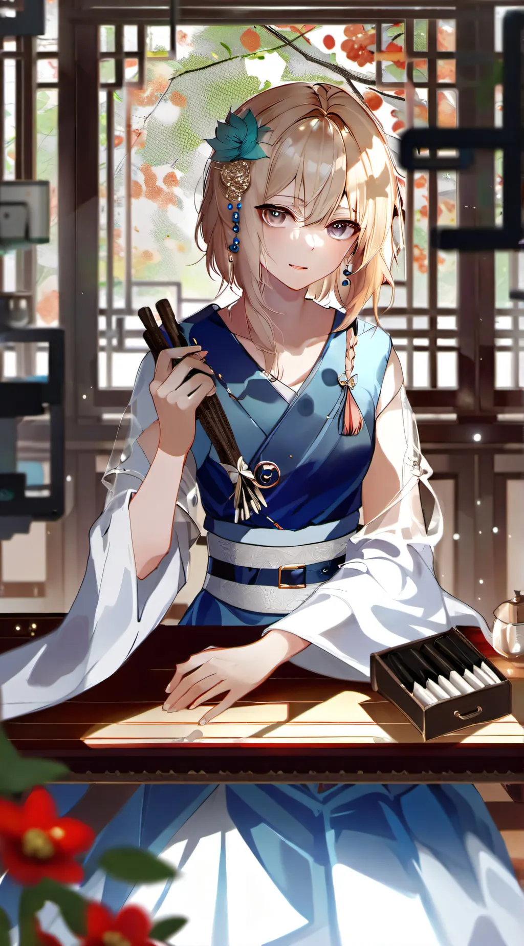 ai character: School background