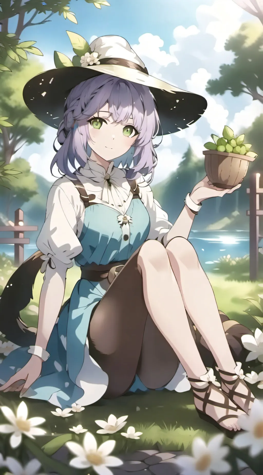 ai character: maya background