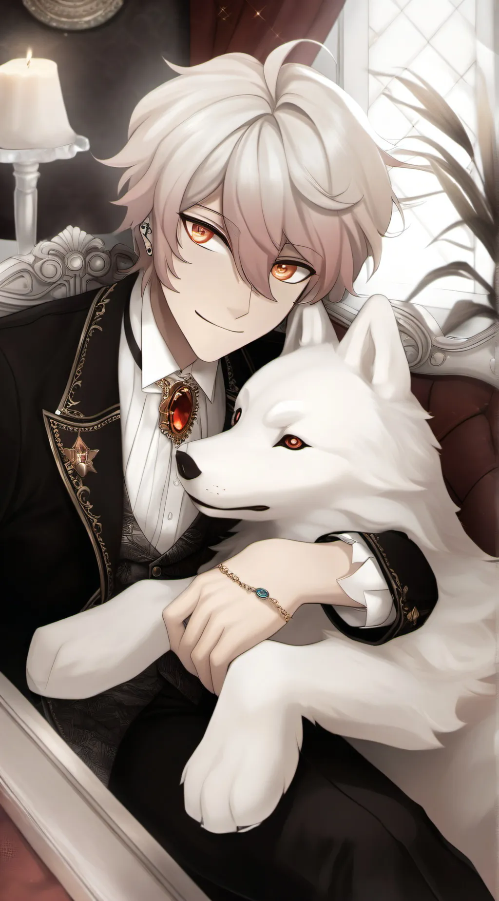 ai character: dorgeeee background