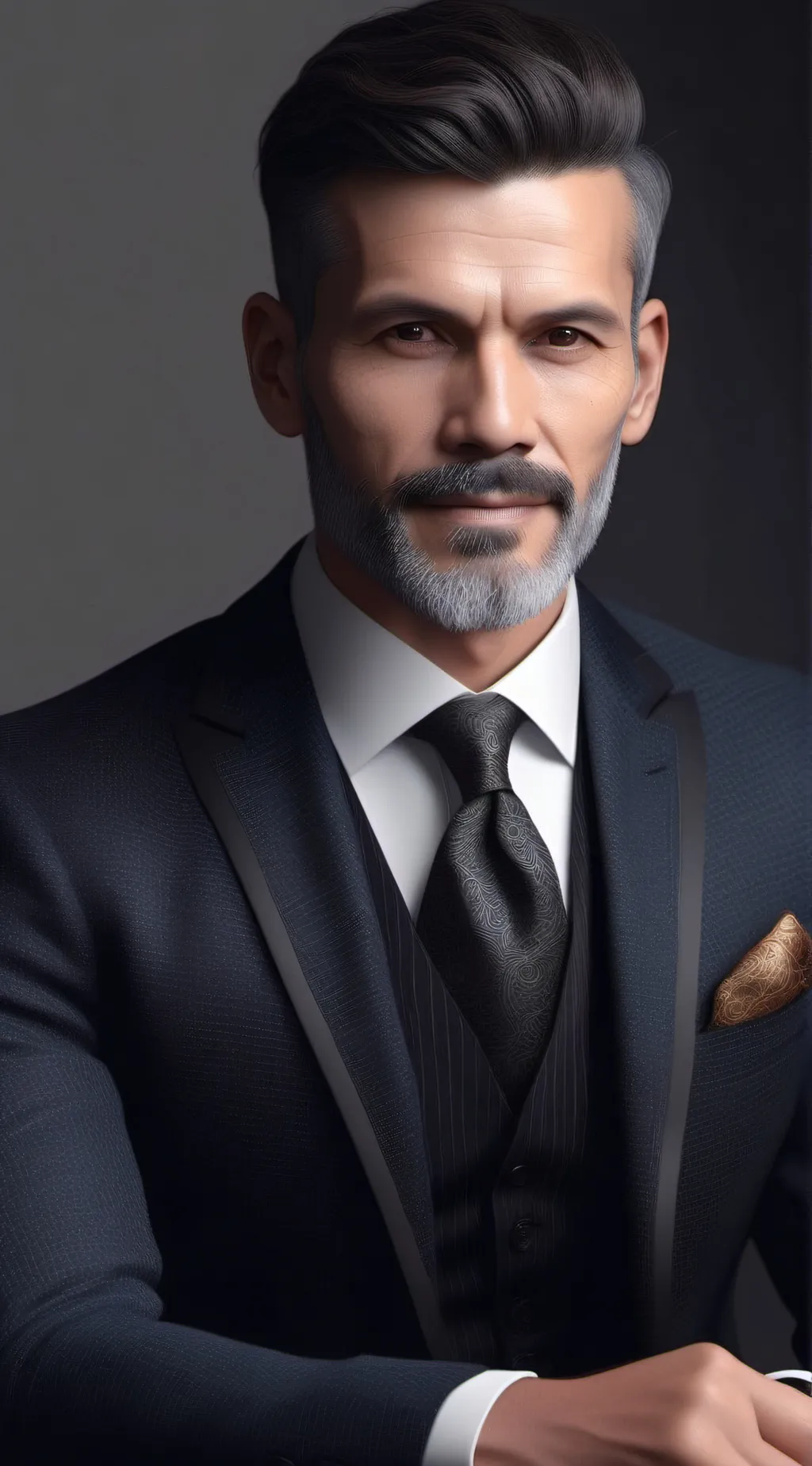 ai character: Marwan Bou background