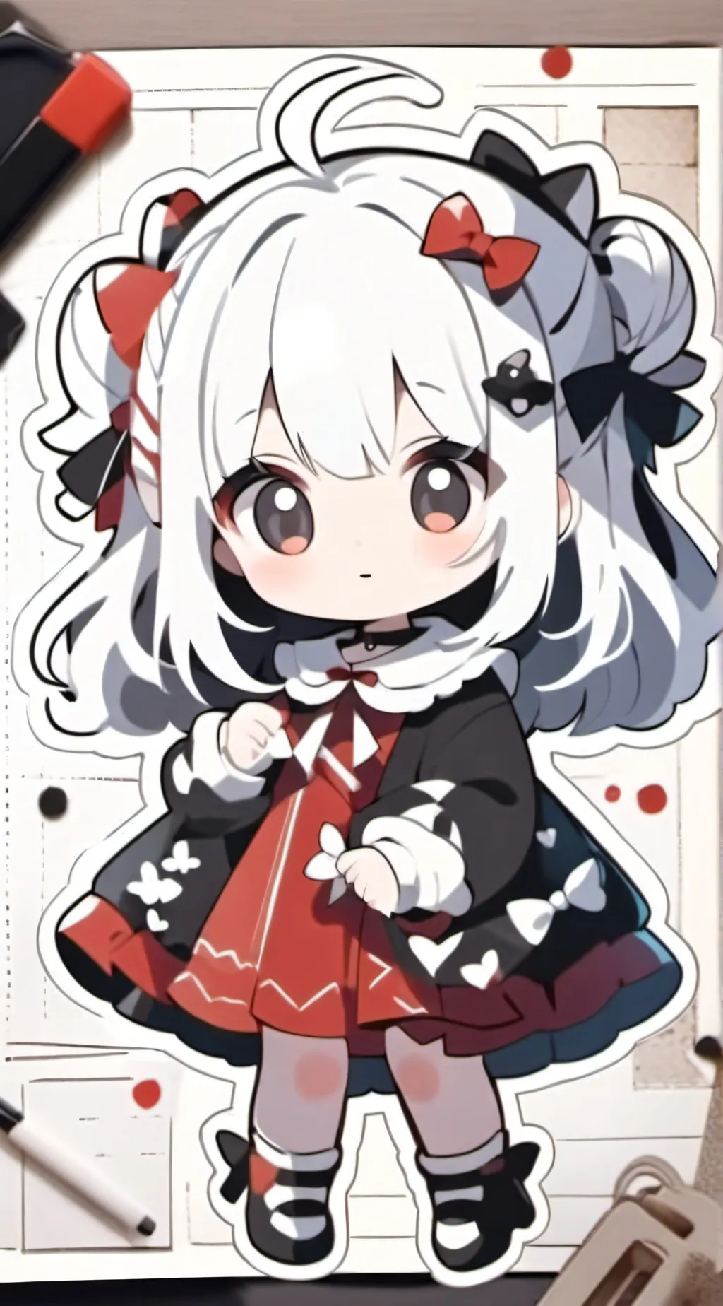 ai character: Baby Bri  background