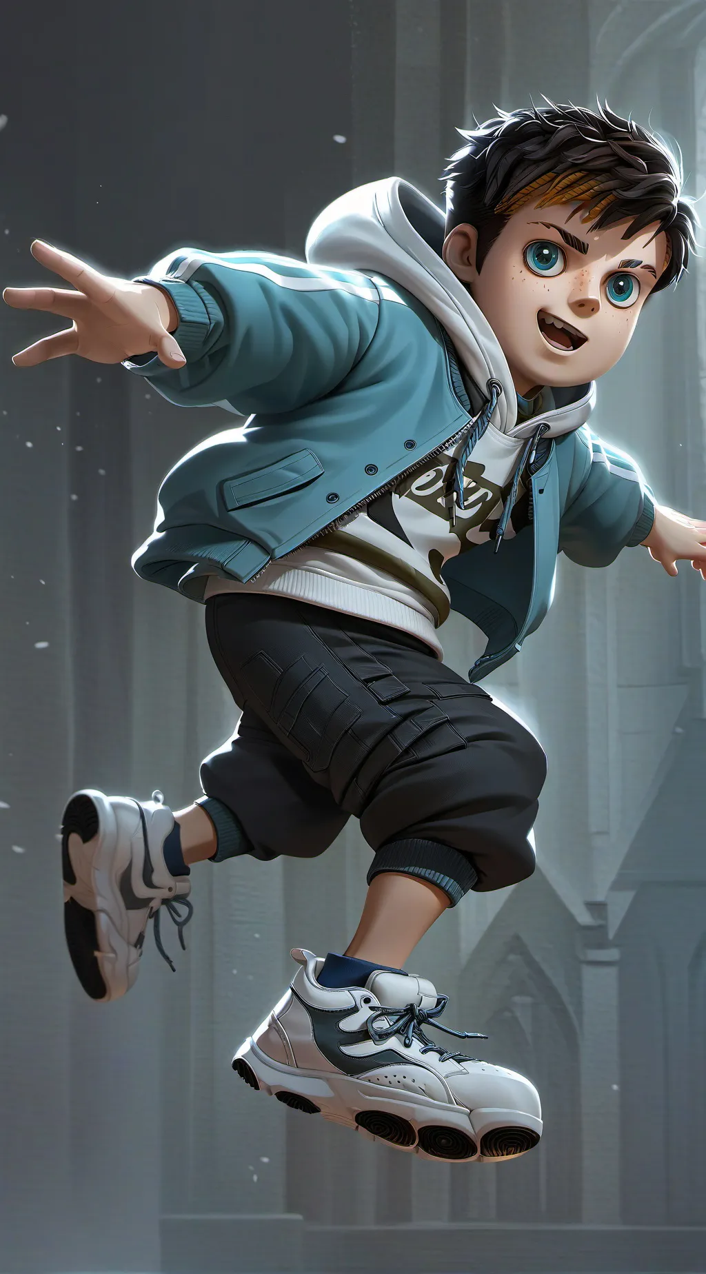 ai character: Zach background