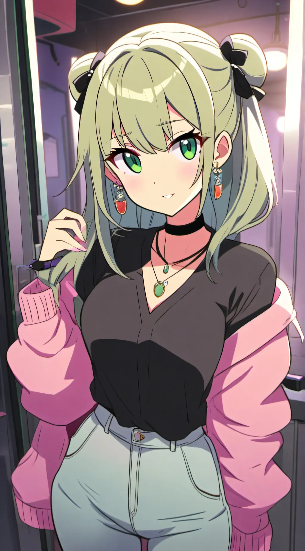 ai character: 🎀Lizzy🎀 background