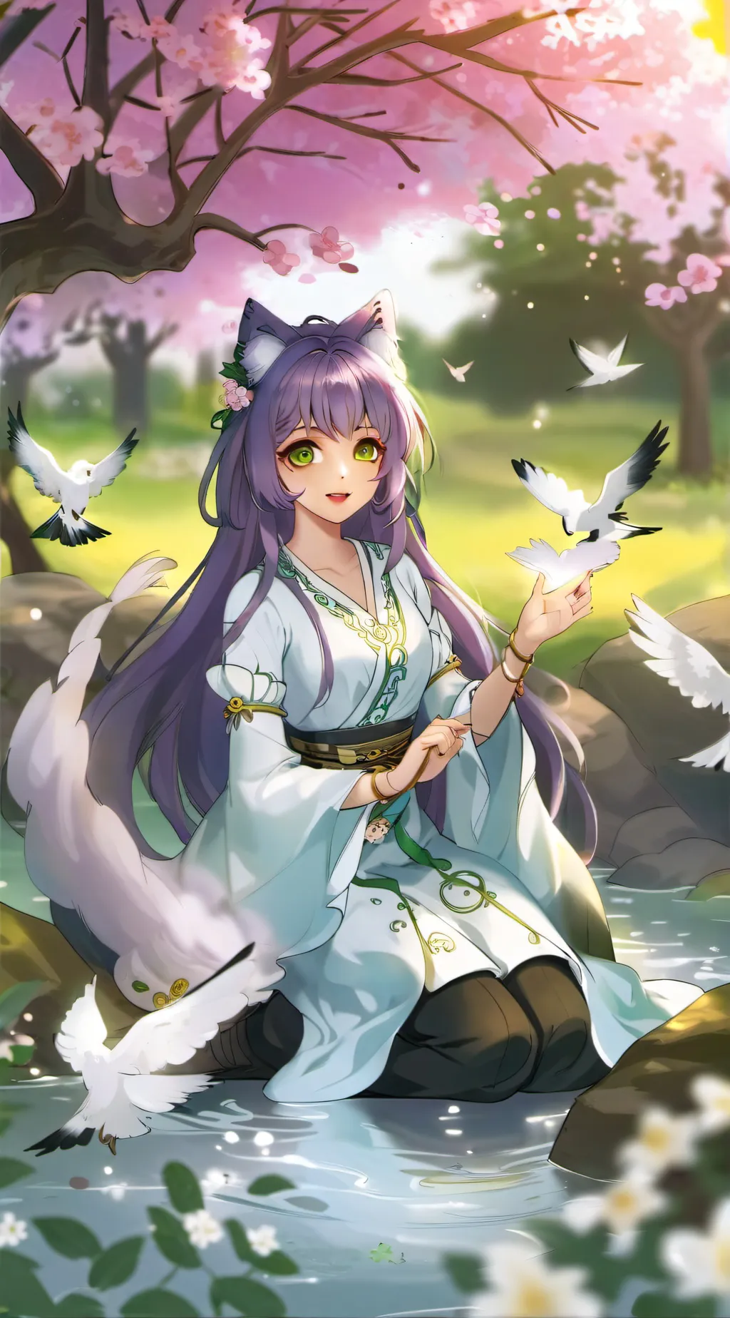 ai character: Rhiow background